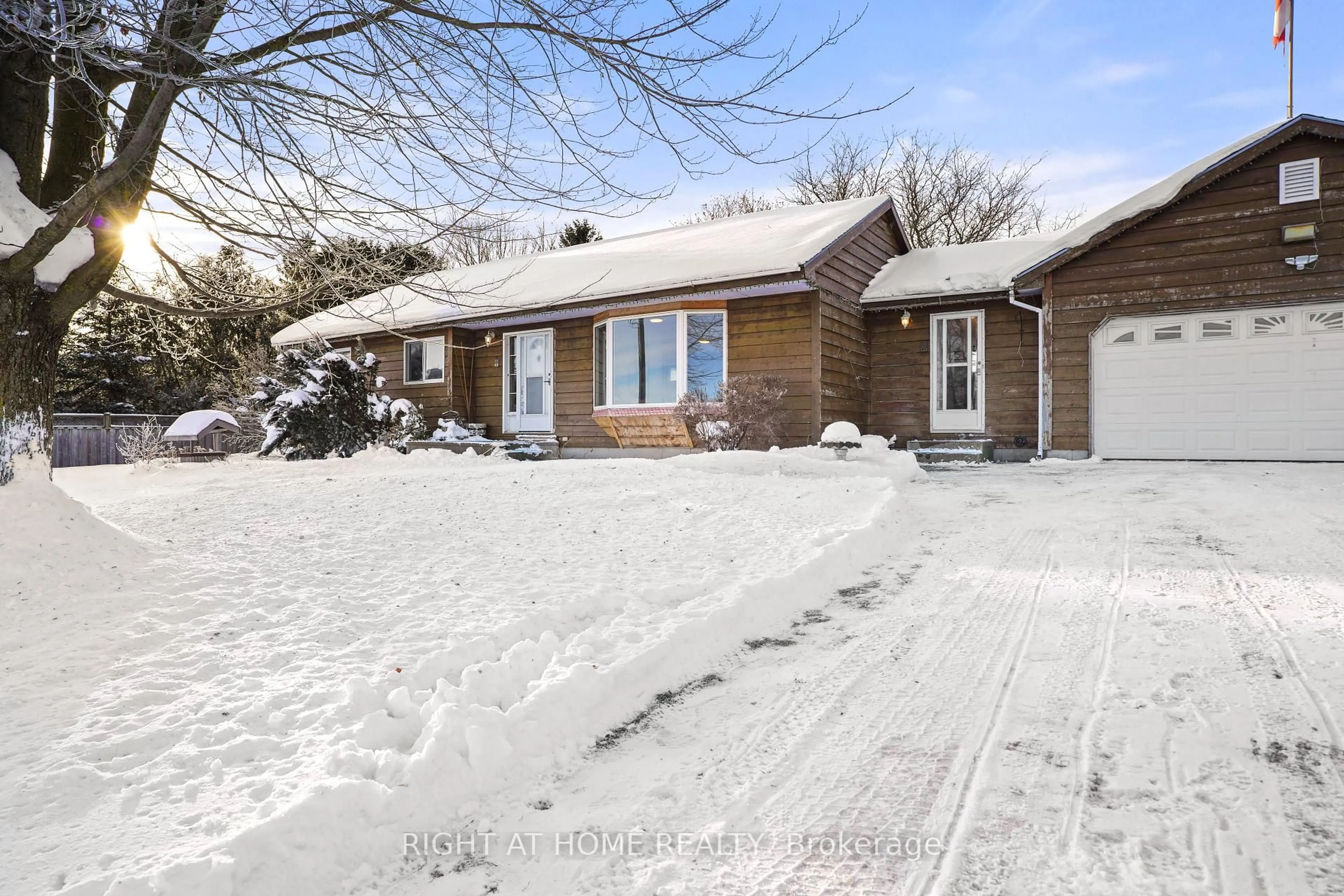 A pic from outside/outdoor area/front of a property/back of a property/a pic from drone, street for 4021 Line 56 Line, Perth East Ontario N0K 1M0