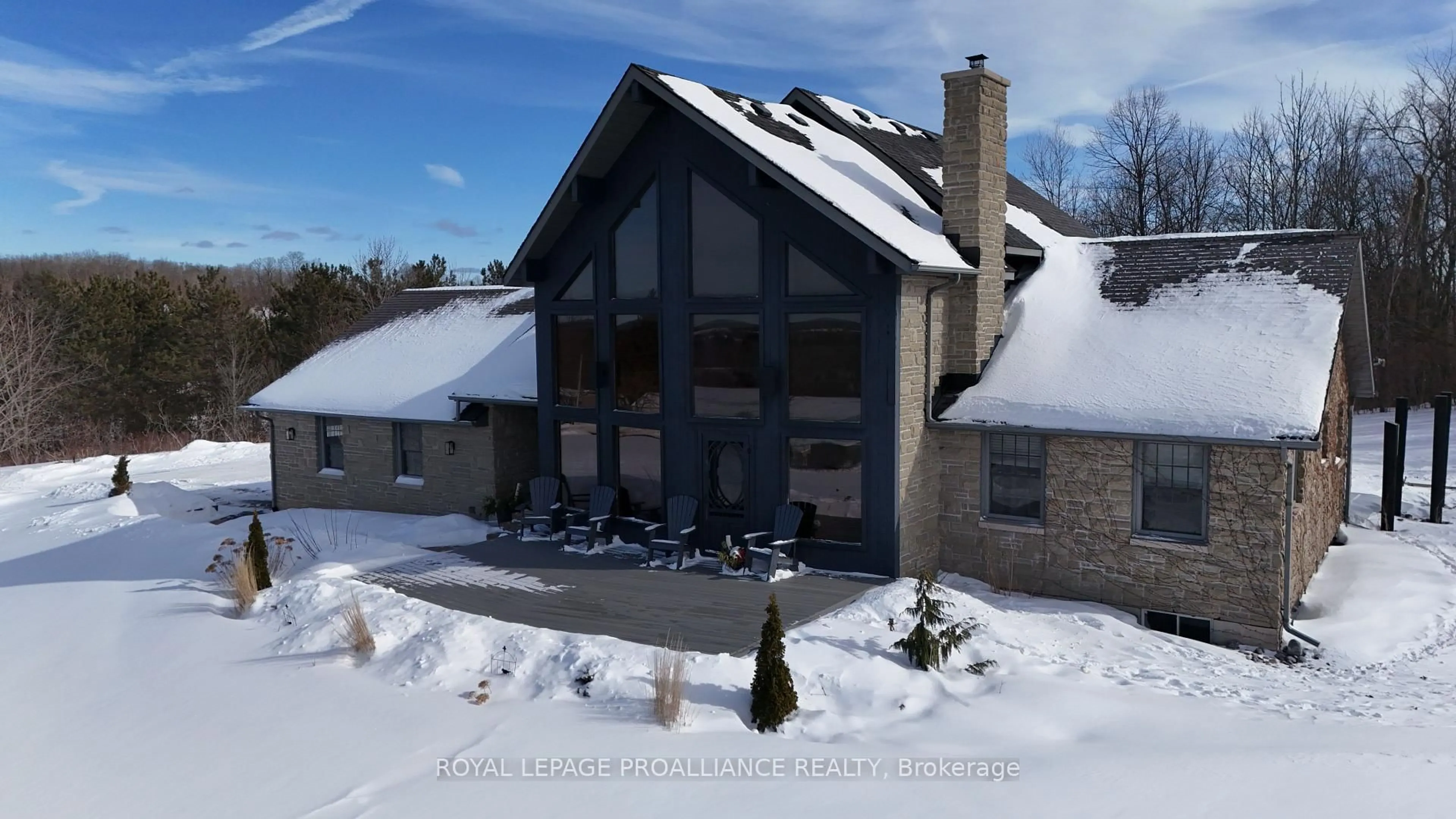 A pic from outside/outdoor area/front of a property/back of a property/a pic from drone, unknown for 418 Wilson Rd, Stirling Ontario K0K 3E0