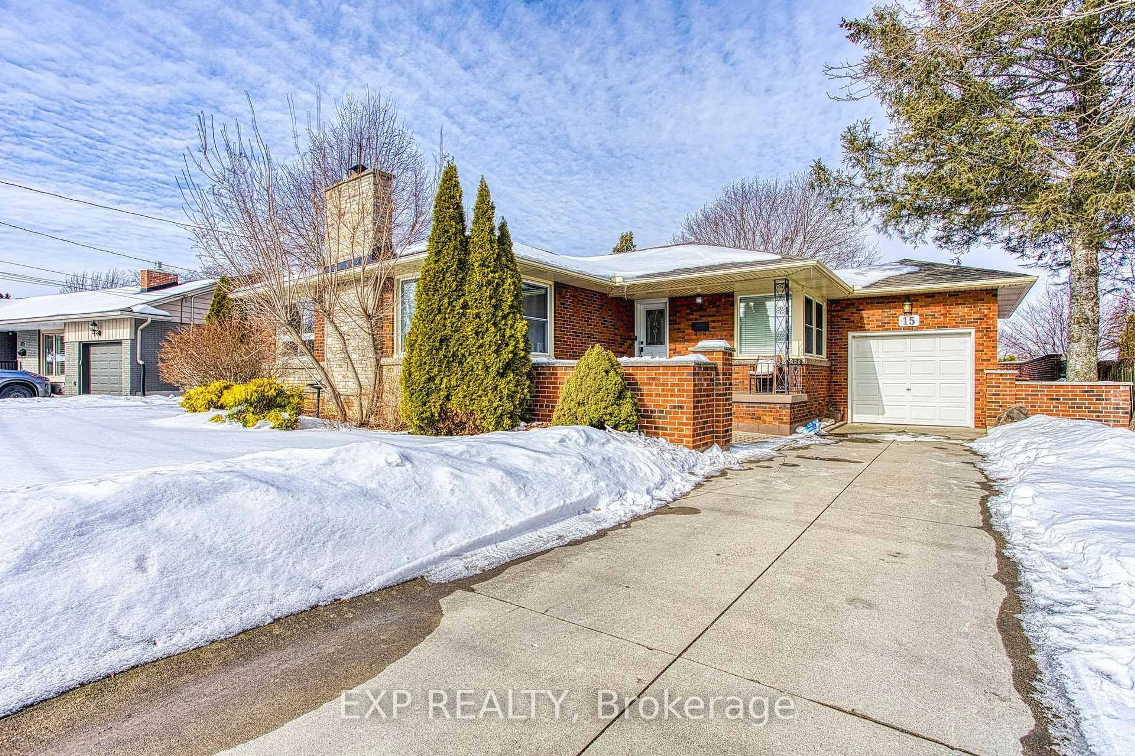 Home with brick exterior material, street for 15 Passmore St, Hamilton Ontario L8G 3J4