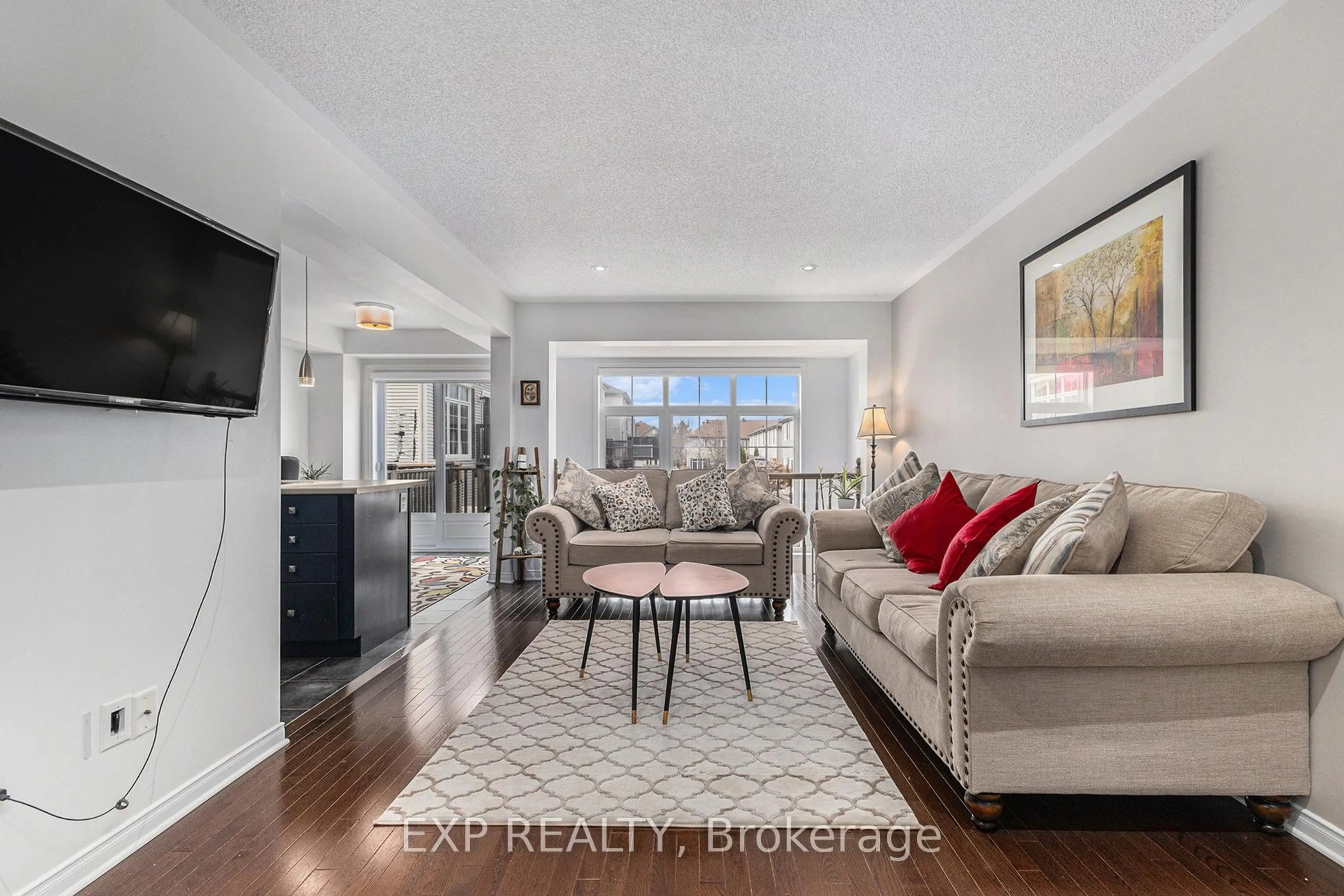 Living room with furniture, unknown for 407 Heathrow Private, Stittsville Ontario K2S 0M9