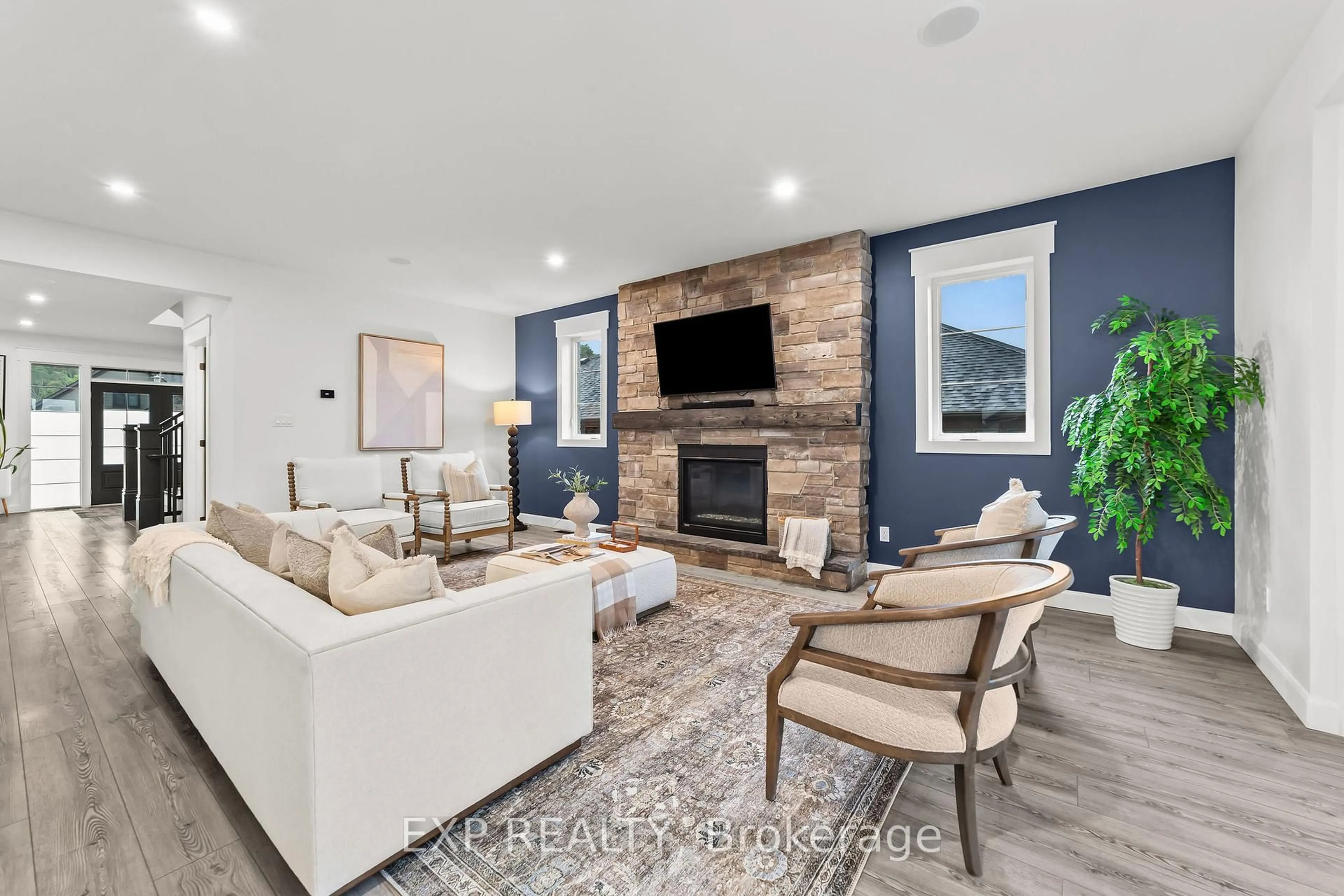 Living room with furniture, unknown for 100 Field St, Lambton Shores Ontario N0N 1J0