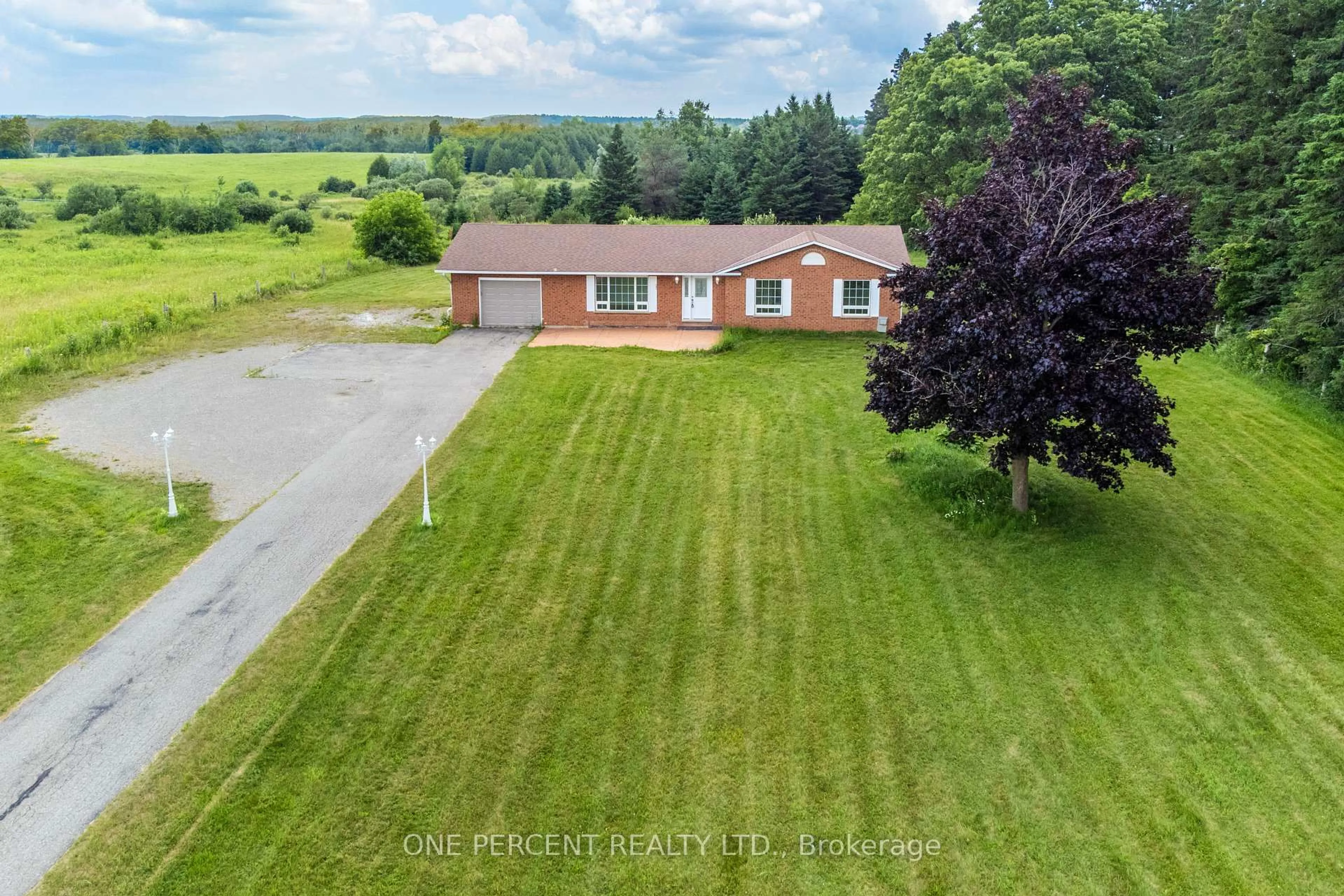 A pic from outside/outdoor area/front of a property/back of a property/a pic from drone, water/lake/river/ocean view for 156011 Highway 10 Highway, Melancthon Ontario L9V 1X9
