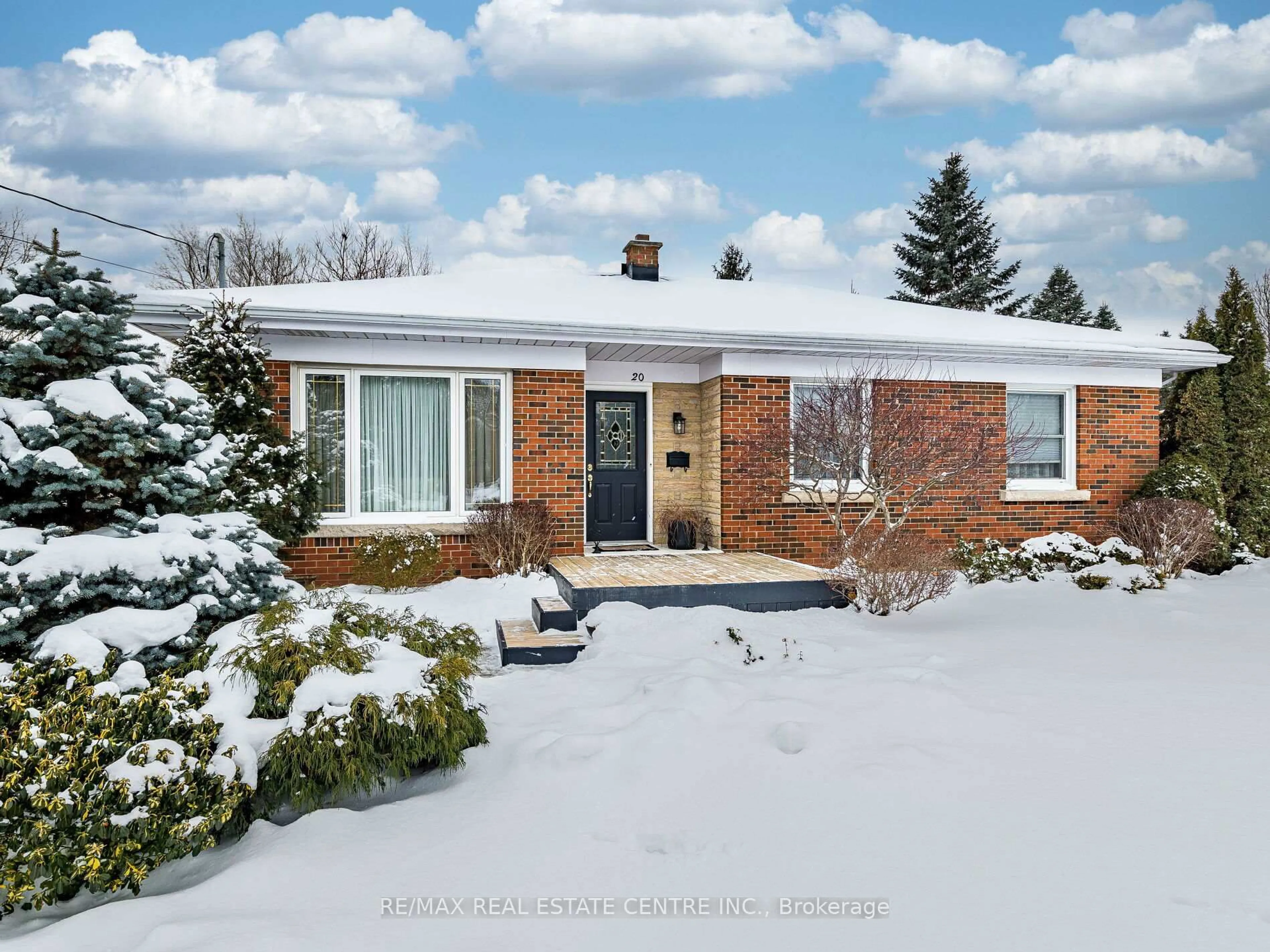 Home with brick exterior material, street for 20 Hillier Cres, Brantford Ontario N3R 1X1