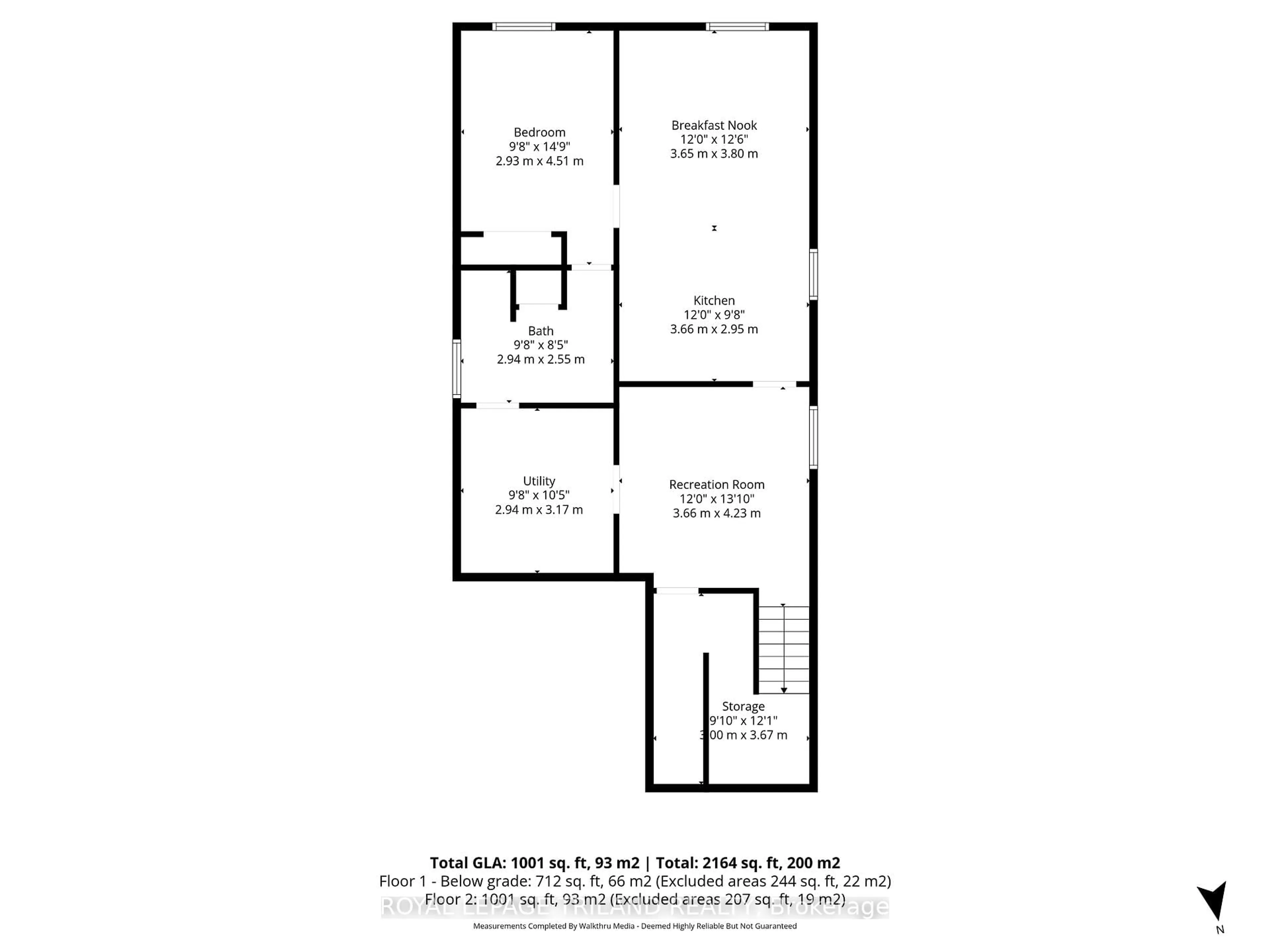 Floor plan for 1024 Blythwood Rd, London North Ontario N6H 5W2