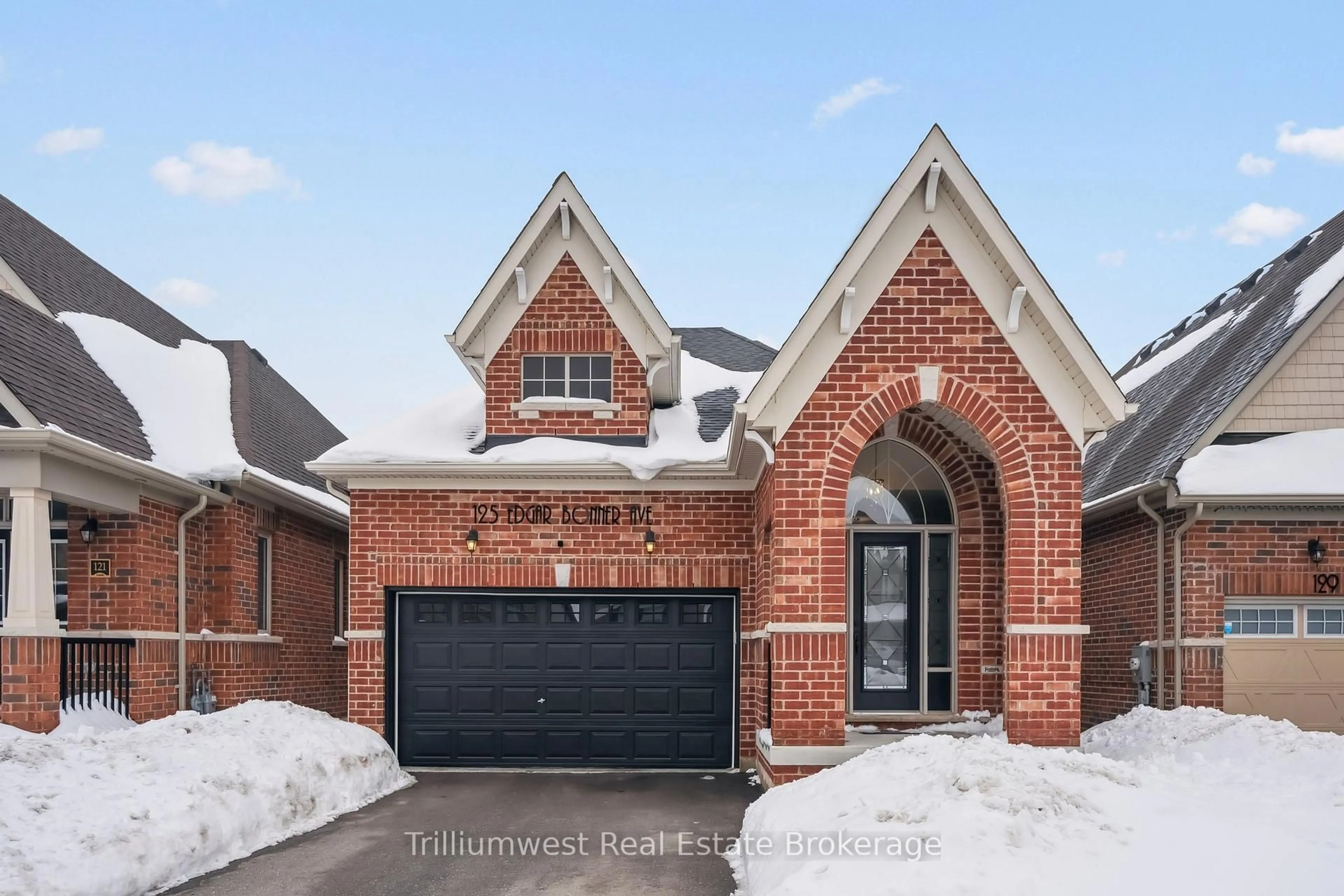 Home with brick exterior material, street for 125 Edgar Bonner Ave, Guelph/Eramosa Ontario N0B 2K0