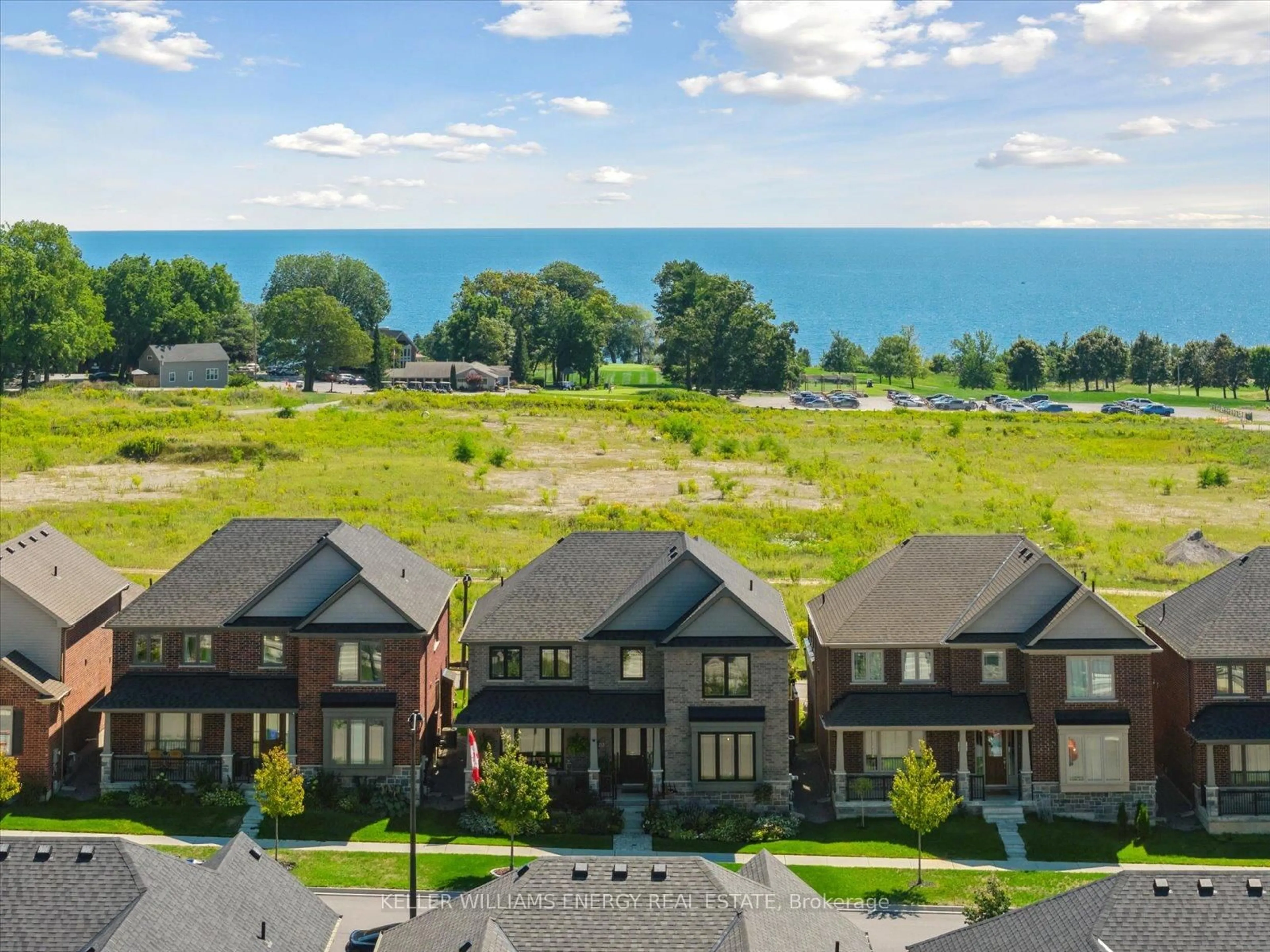A pic from outside/outdoor area/front of a property/back of a property/a pic from drone, water/lake/river/ocean view for 213 Strachan St, Port Hope Ontario L1A 0E6