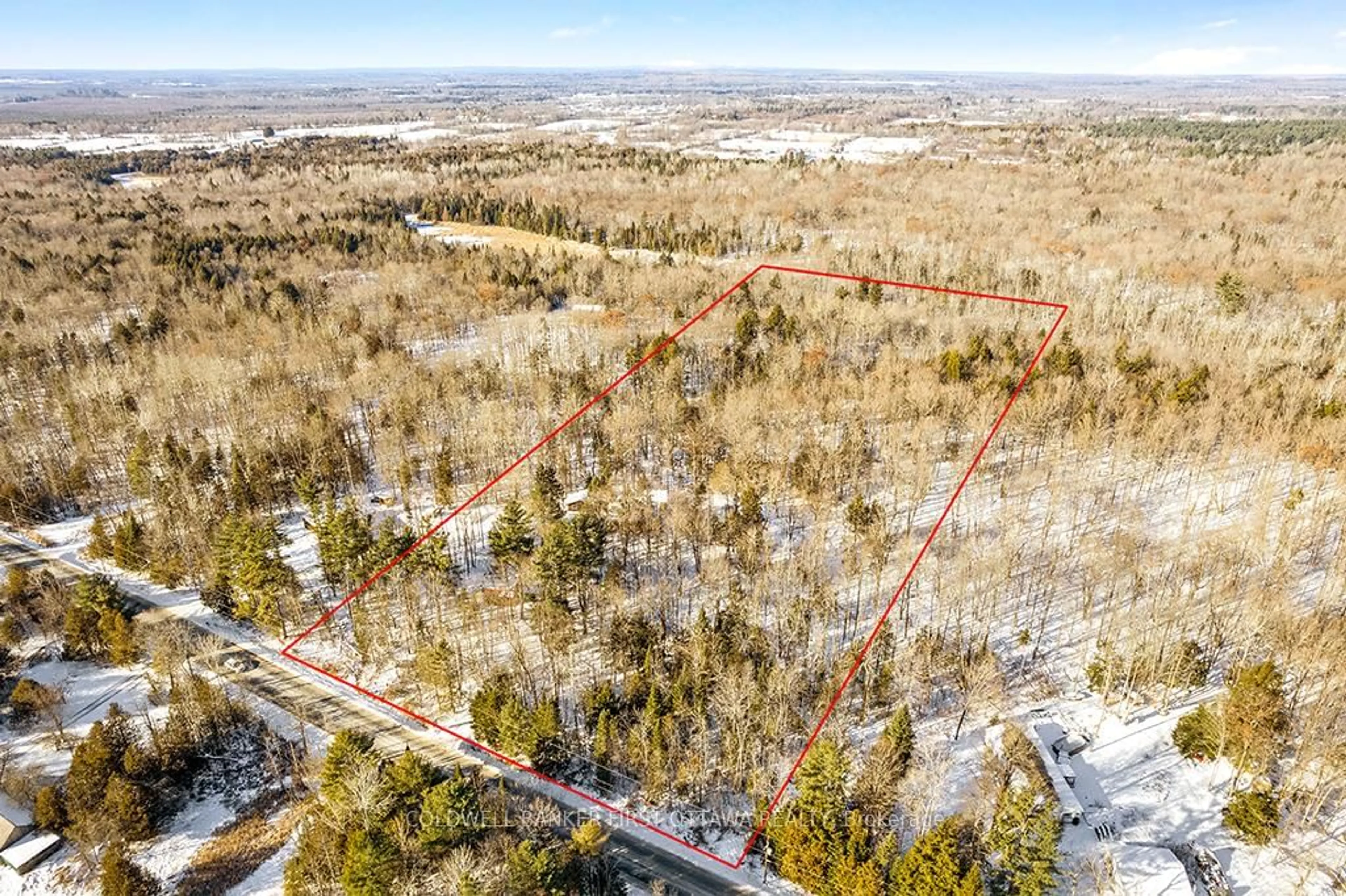 A pic from outside/outdoor area/front of a property/back of a property/a pic from drone, forest/trees view for 1102 EBBS BAY Rd, Carleton Place Ontario K7C 0C5