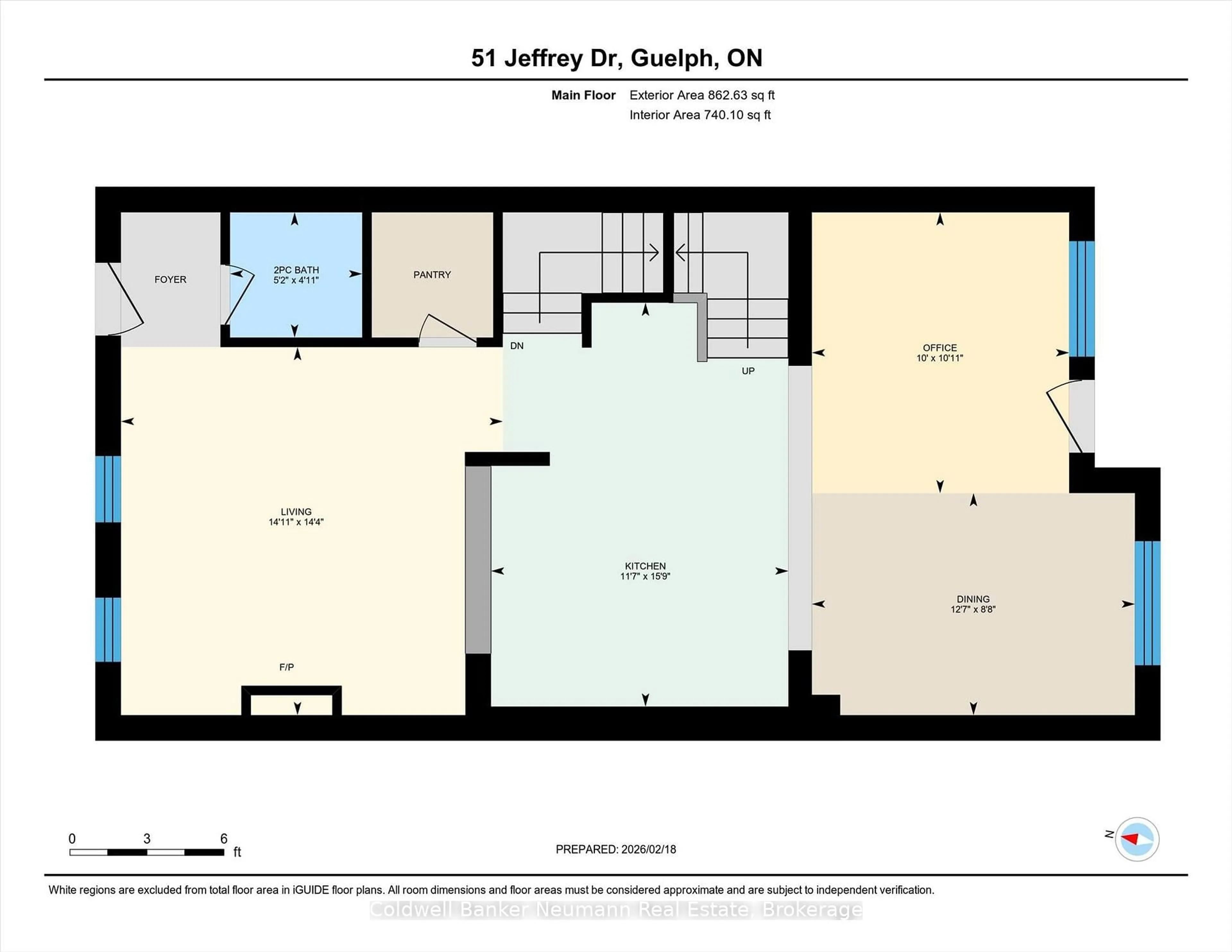 Floor plan for 51 Jeffrey Dr, Guelph Ontario N1E 0M4