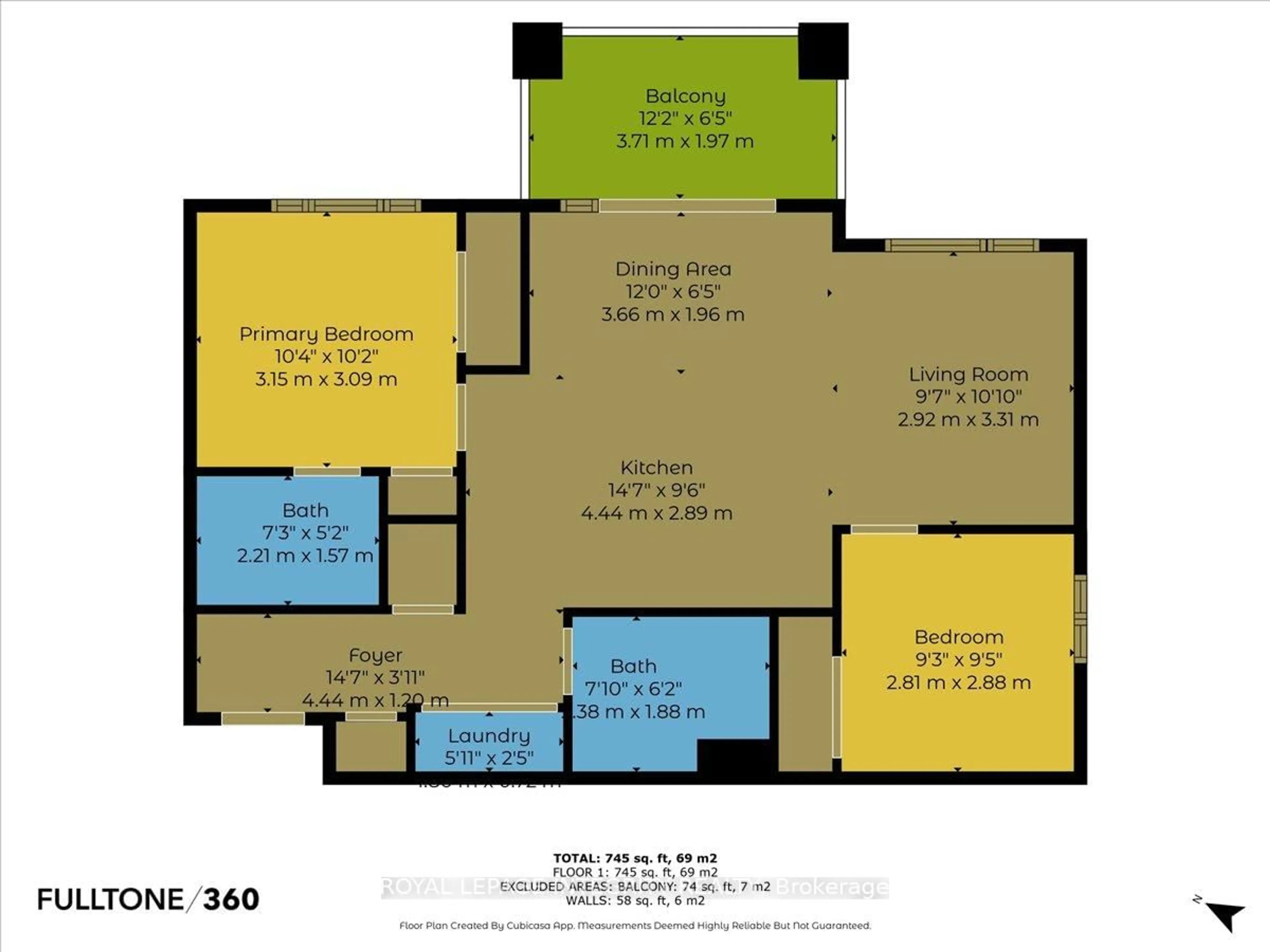 Floor plan for 755 Beauparc Private #202, Ottawa Ontario K1J 0A2