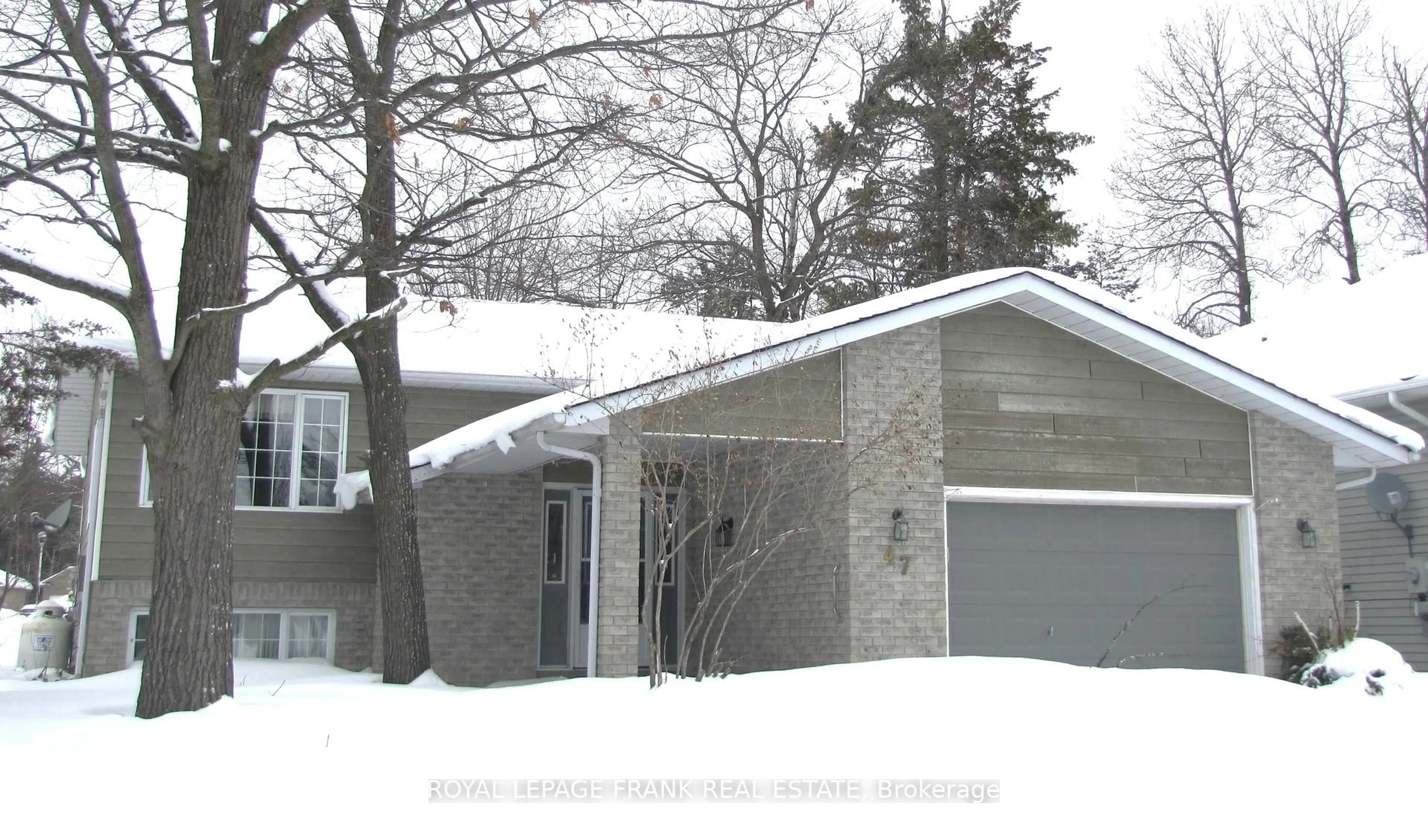 Home with vinyl exterior material, street for 47 Cedartree Lane, Kawartha Lakes Ontario K0M 1A0