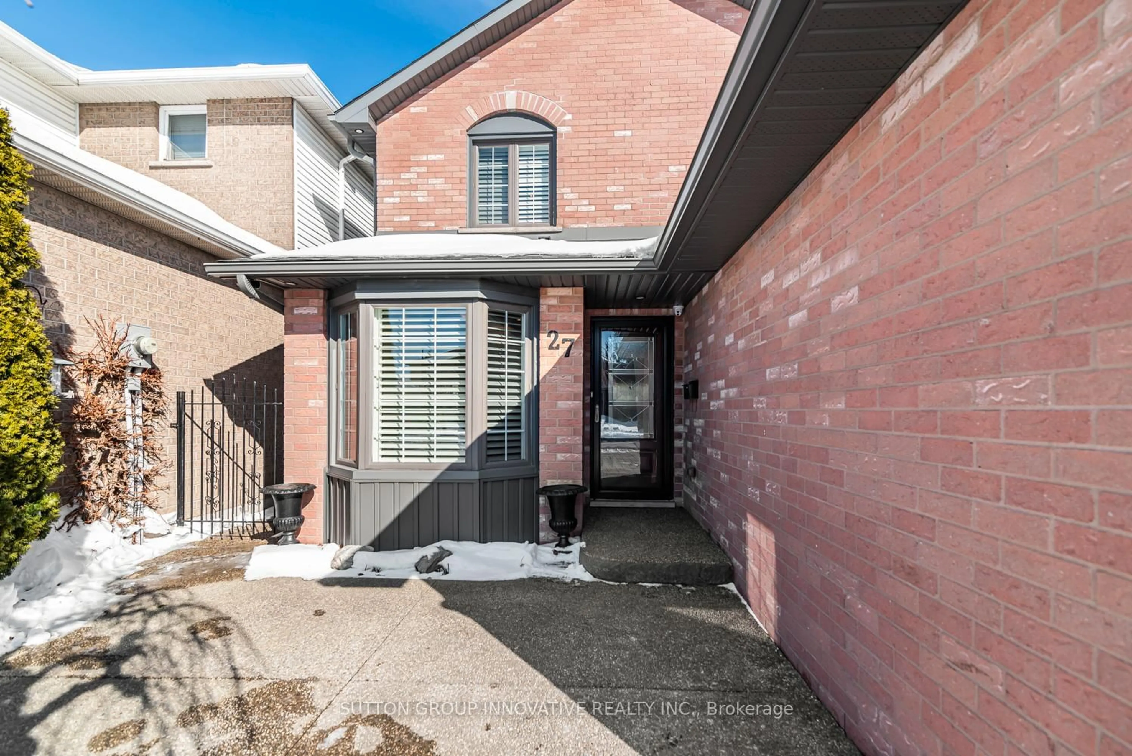 Home with brick exterior material, street for 27 Beaverton Dr, Hamilton Ontario L8W 3K9