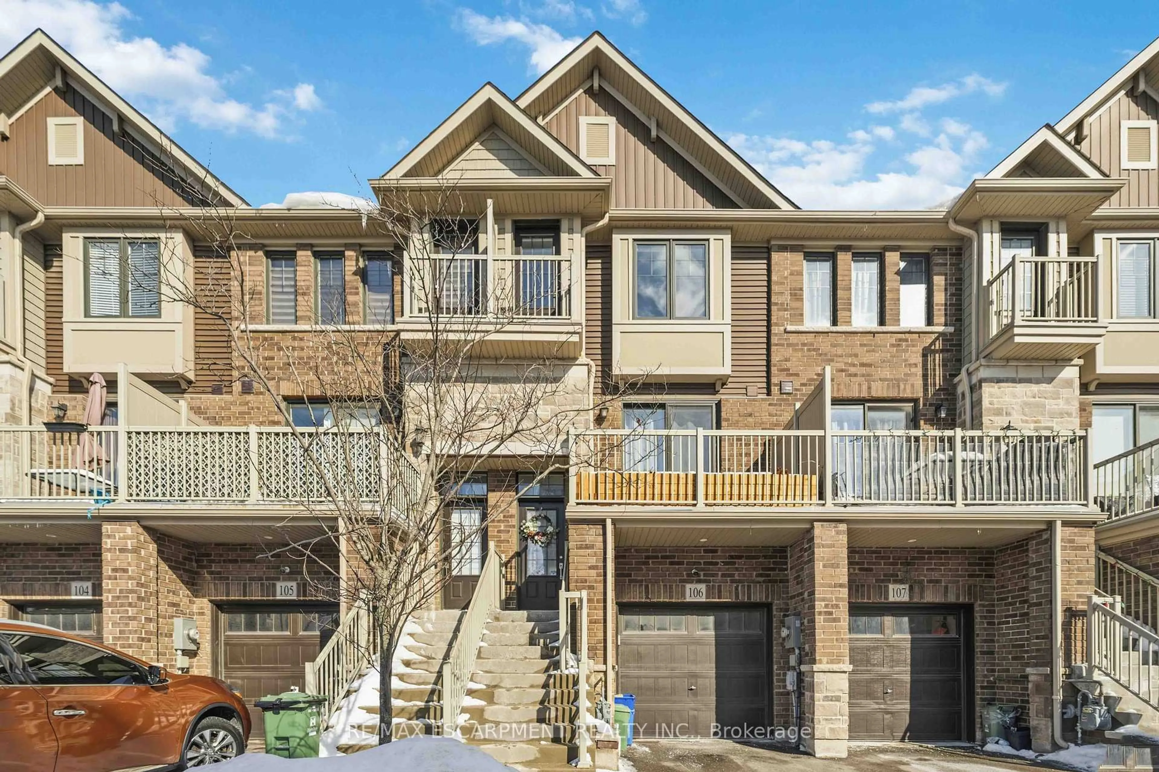 Home with brick exterior material, street for 1890 Rymal Rd #106, Hamilton Ontario L0R 1P0