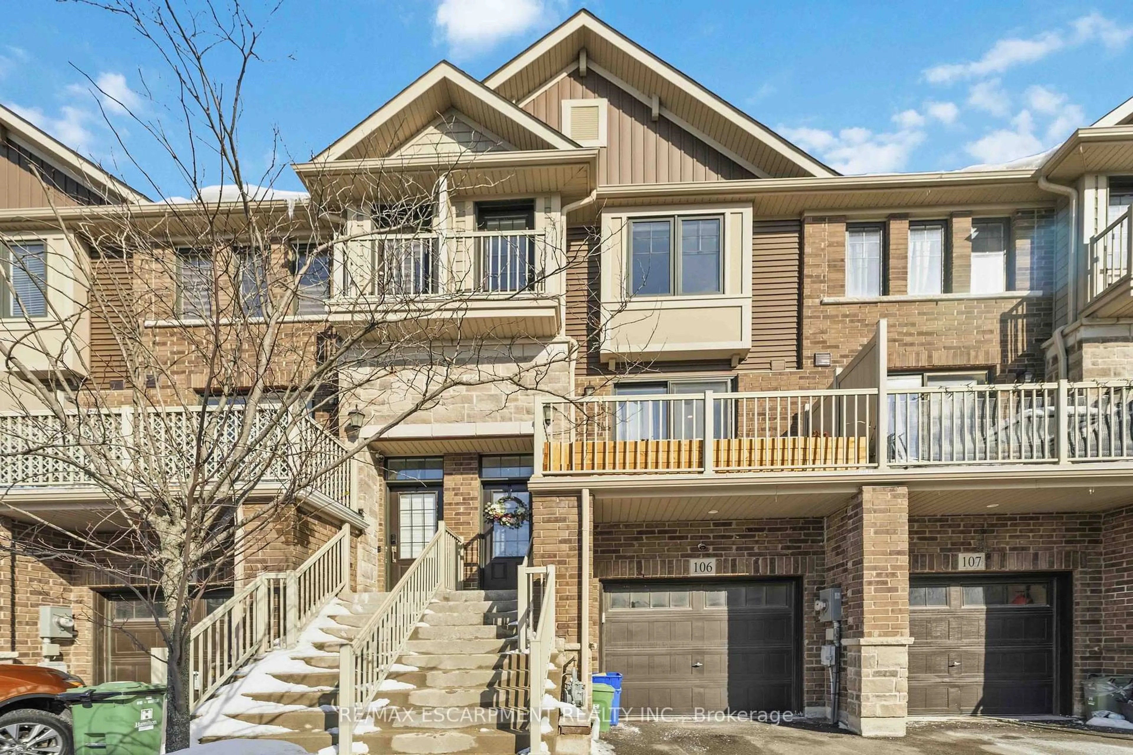 Home with brick exterior material, street for 1890 Rymal Rd #106, Hamilton Ontario L0R 1P0