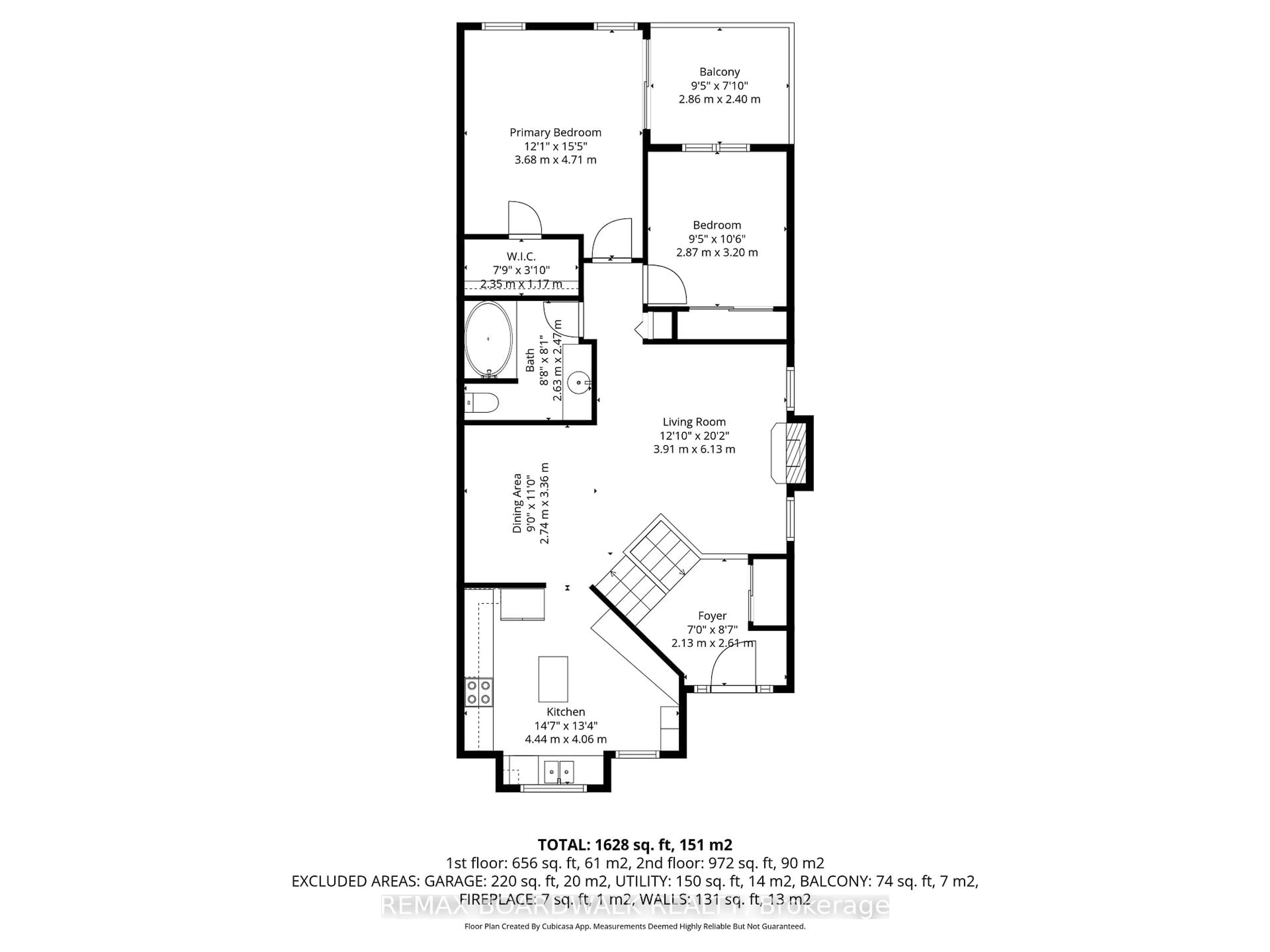 Floor plan for 76 Boulder Way, Nepean Ontario K2J 4R5