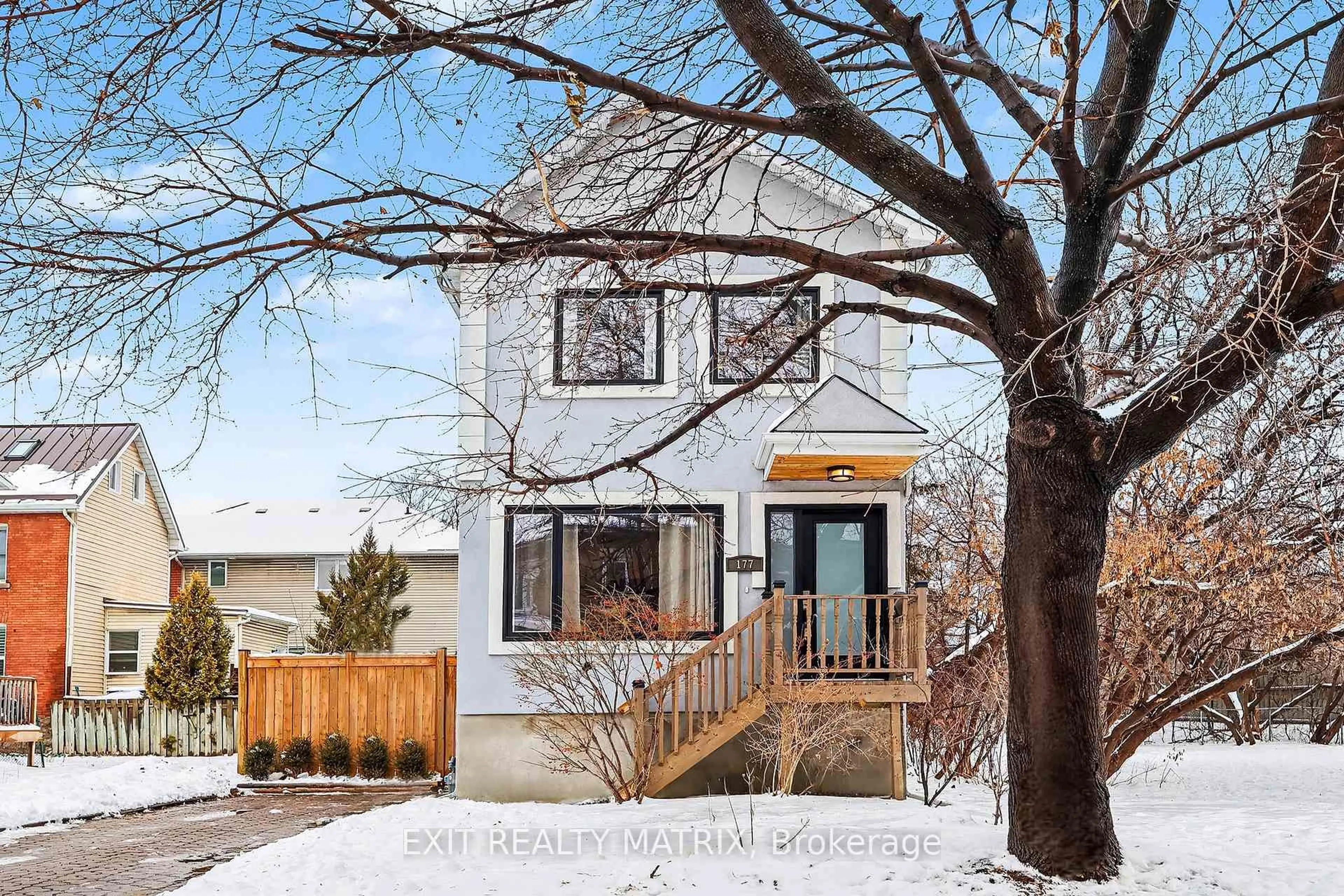 Home with brick exterior material, street for 177 Hawthorne Ave, Ottawa Ontario K1S 0B4