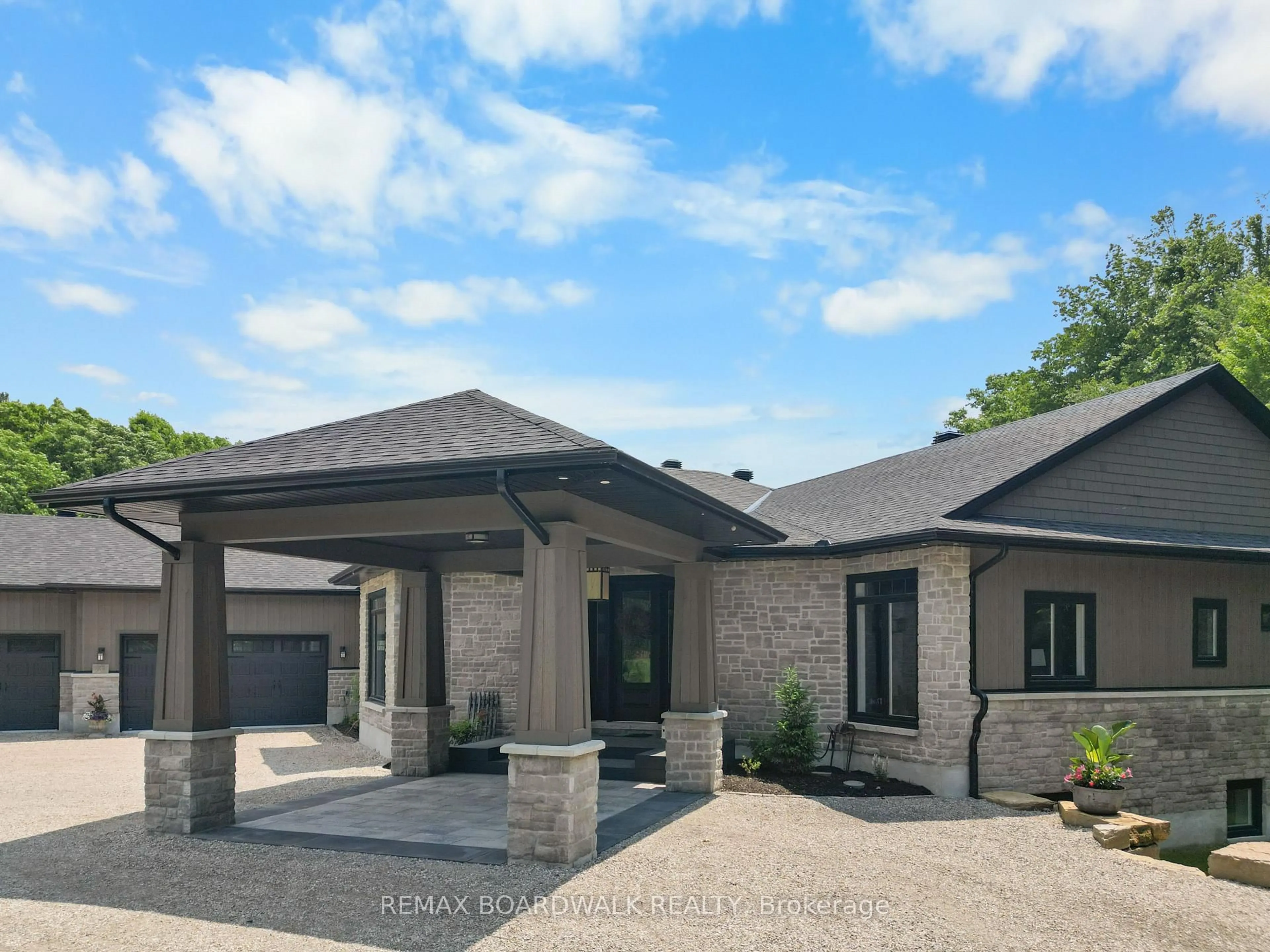 Home with brick exterior material, street for 1155 Ebbs Bay Rd, Carleton Place Ontario K7C 0C5