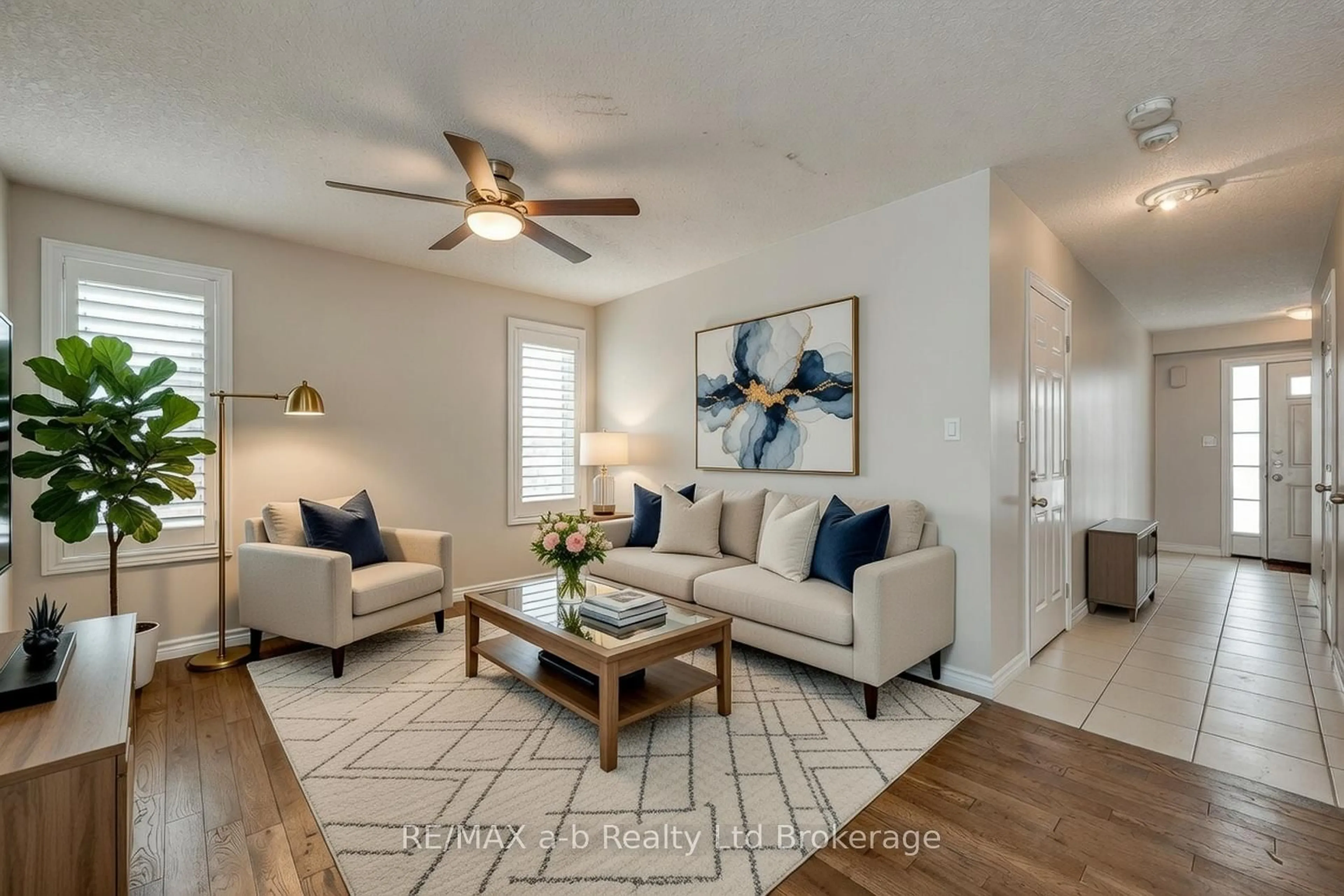 Living room with furniture, unknown for 1160 Caen Ave, Woodstock Ontario N4T 0G3