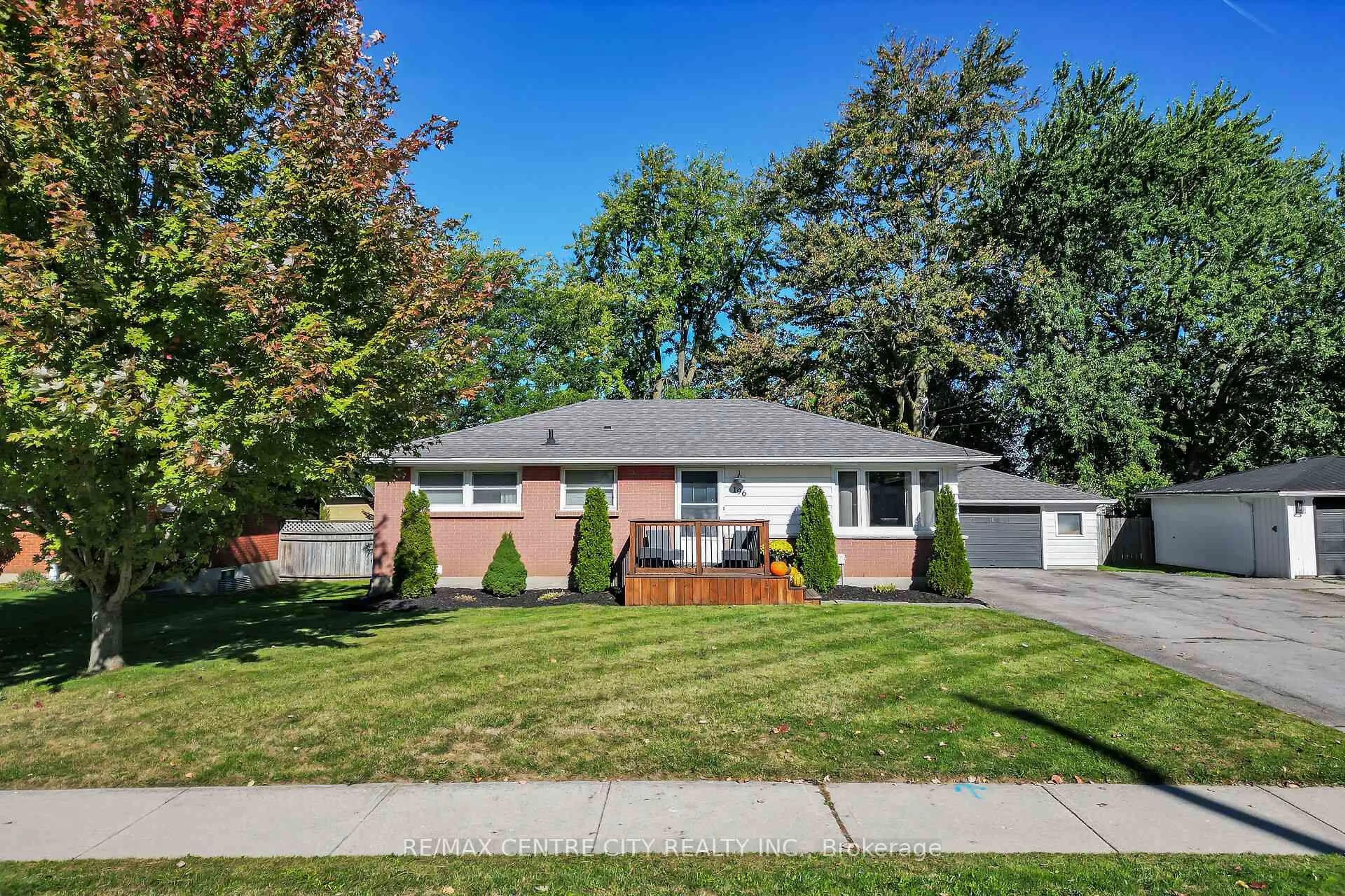 Home with brick exterior material, street for 196 Byron St, Zorra Ontario N0M 2M0