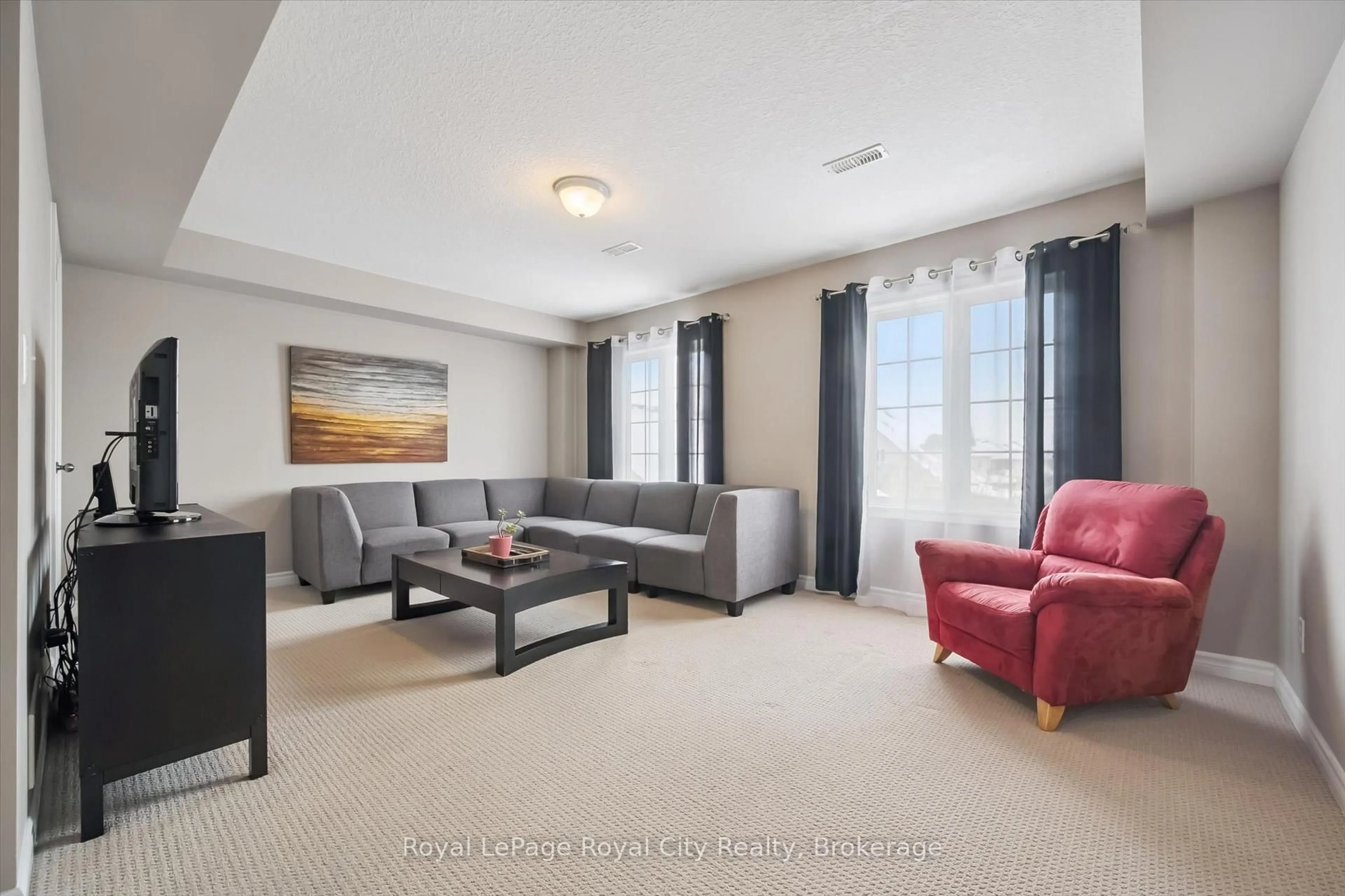 Living room with furniture, unknown for 15 Carere Cres #28B, Guelph Ontario N1E 0K4