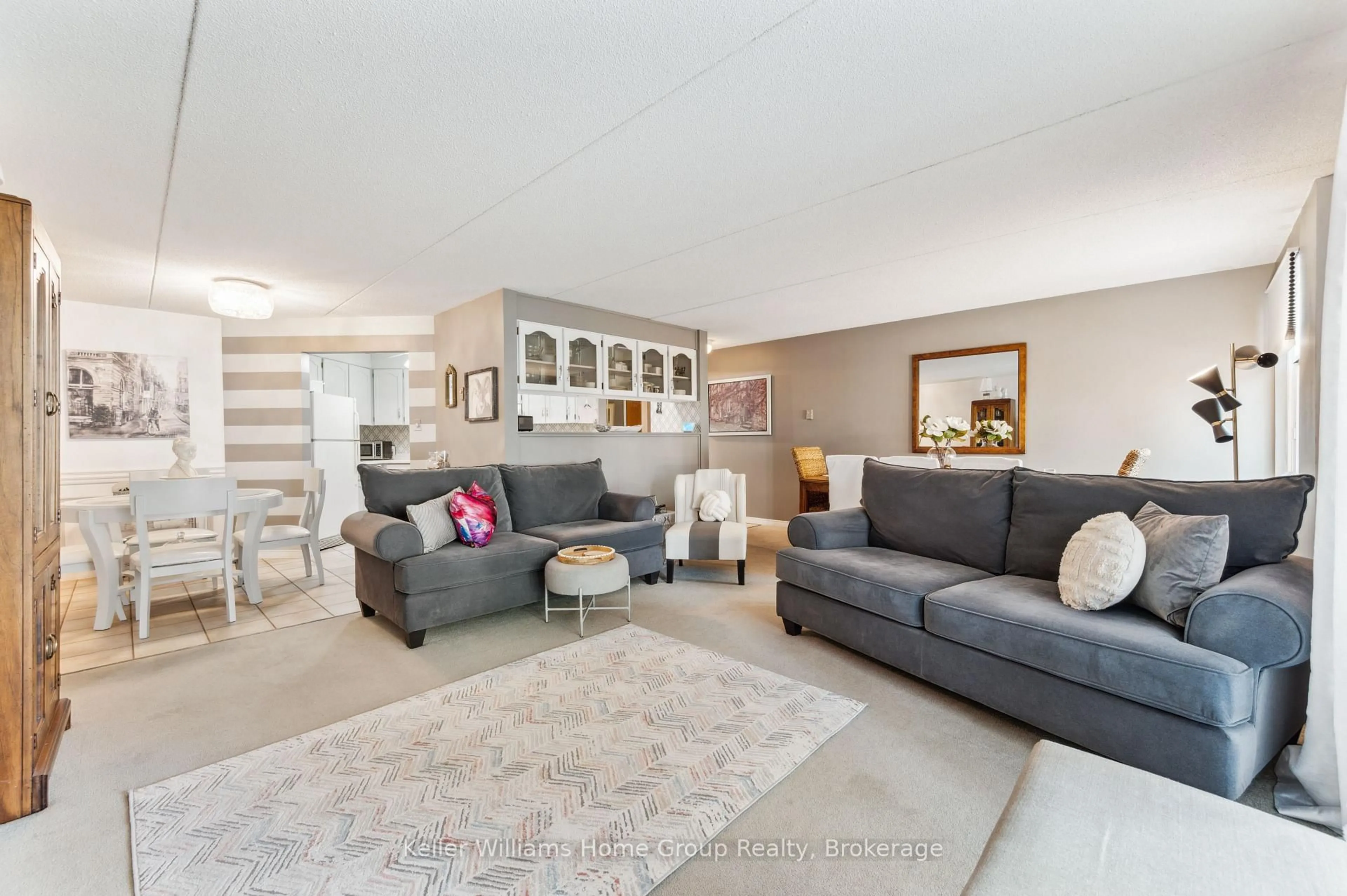 Living room with furniture, unknown for 8 Christopher Crt #105, Guelph Ontario N1G 4N7