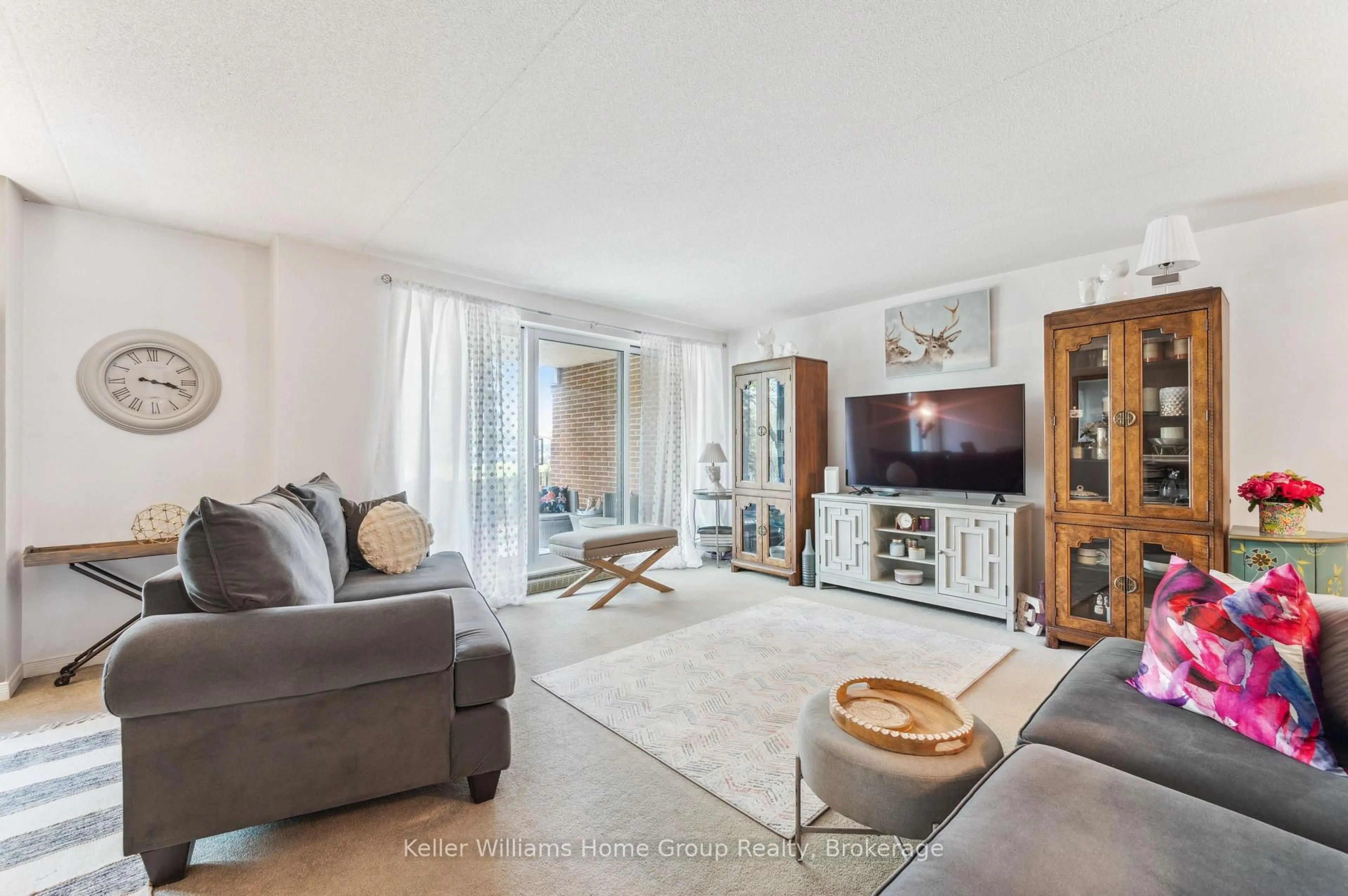 Living room with furniture, unknown for 8 Christopher Crt #105, Guelph Ontario N1G 4N7