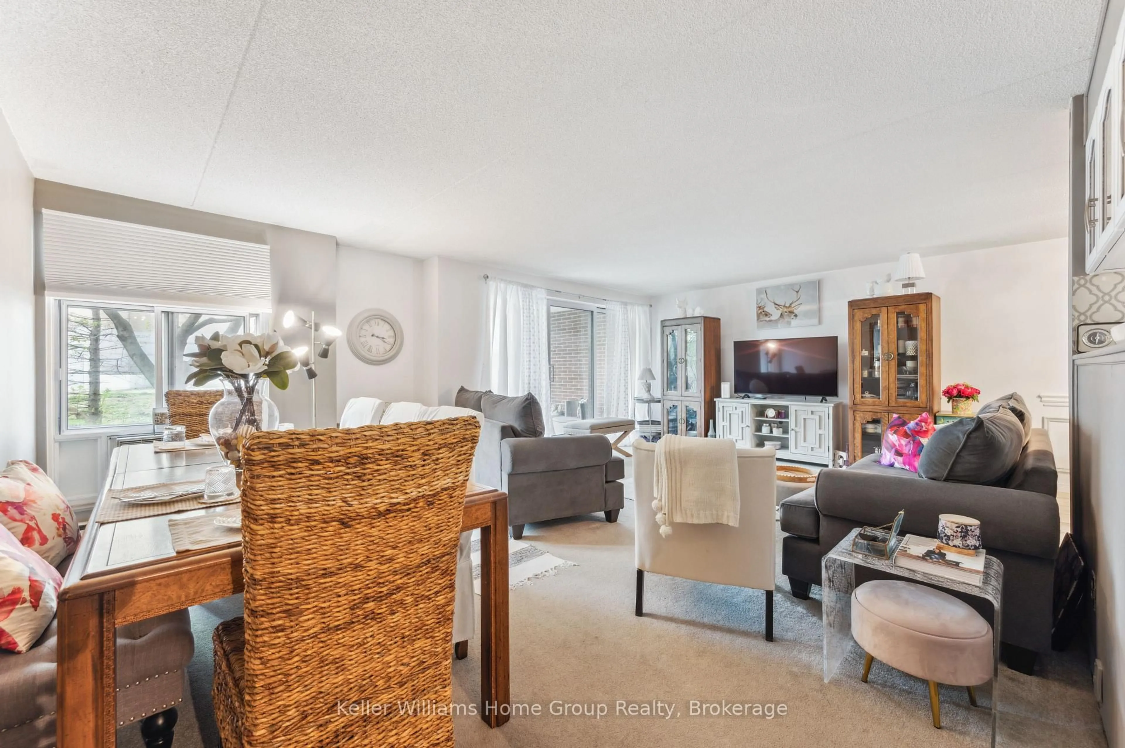 Living room with furniture, unknown for 8 Christopher Crt #105, Guelph Ontario N1G 4N7