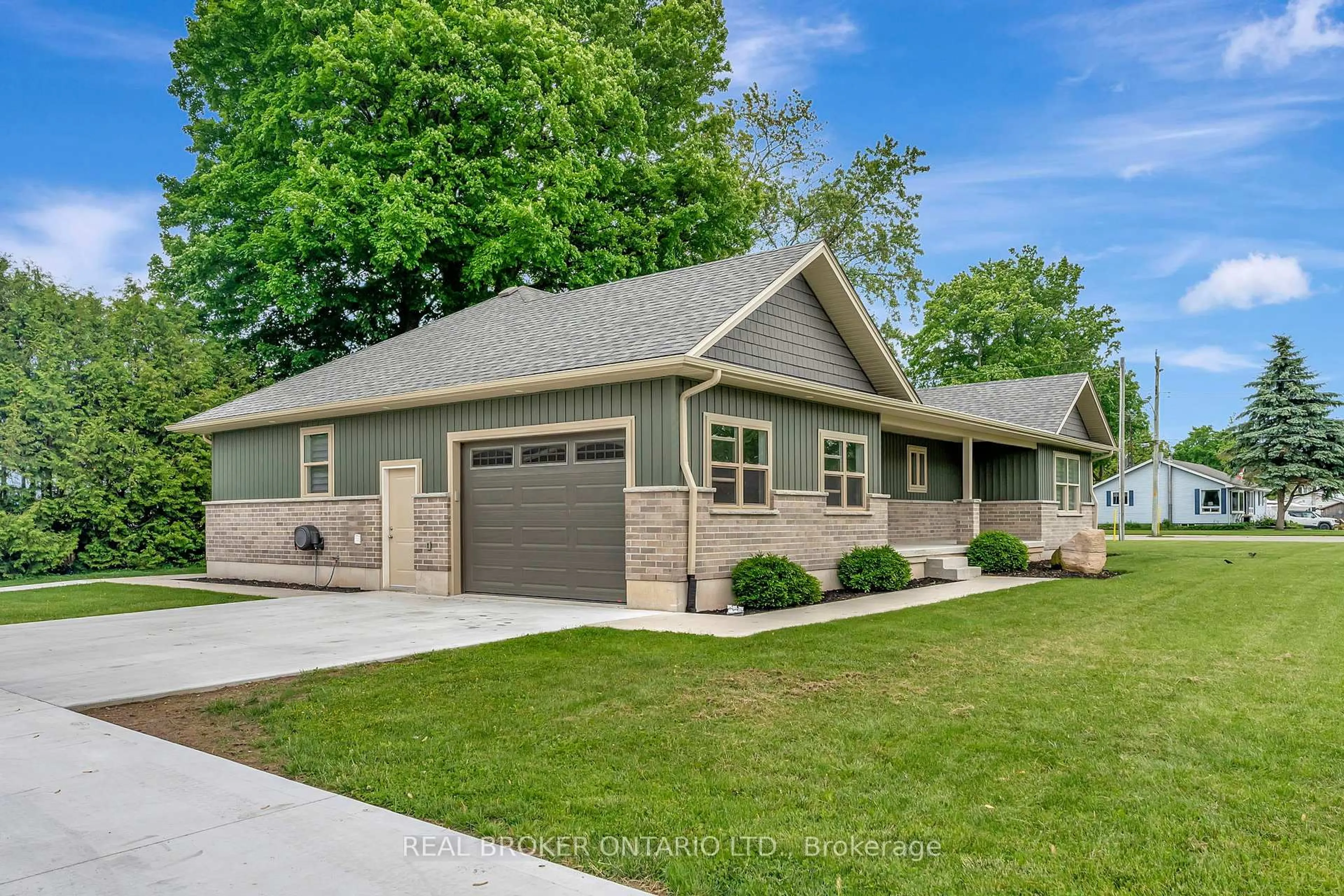 Home with vinyl exterior material, street for 12 Albert St, Norfolk Ontario N5V 2L8