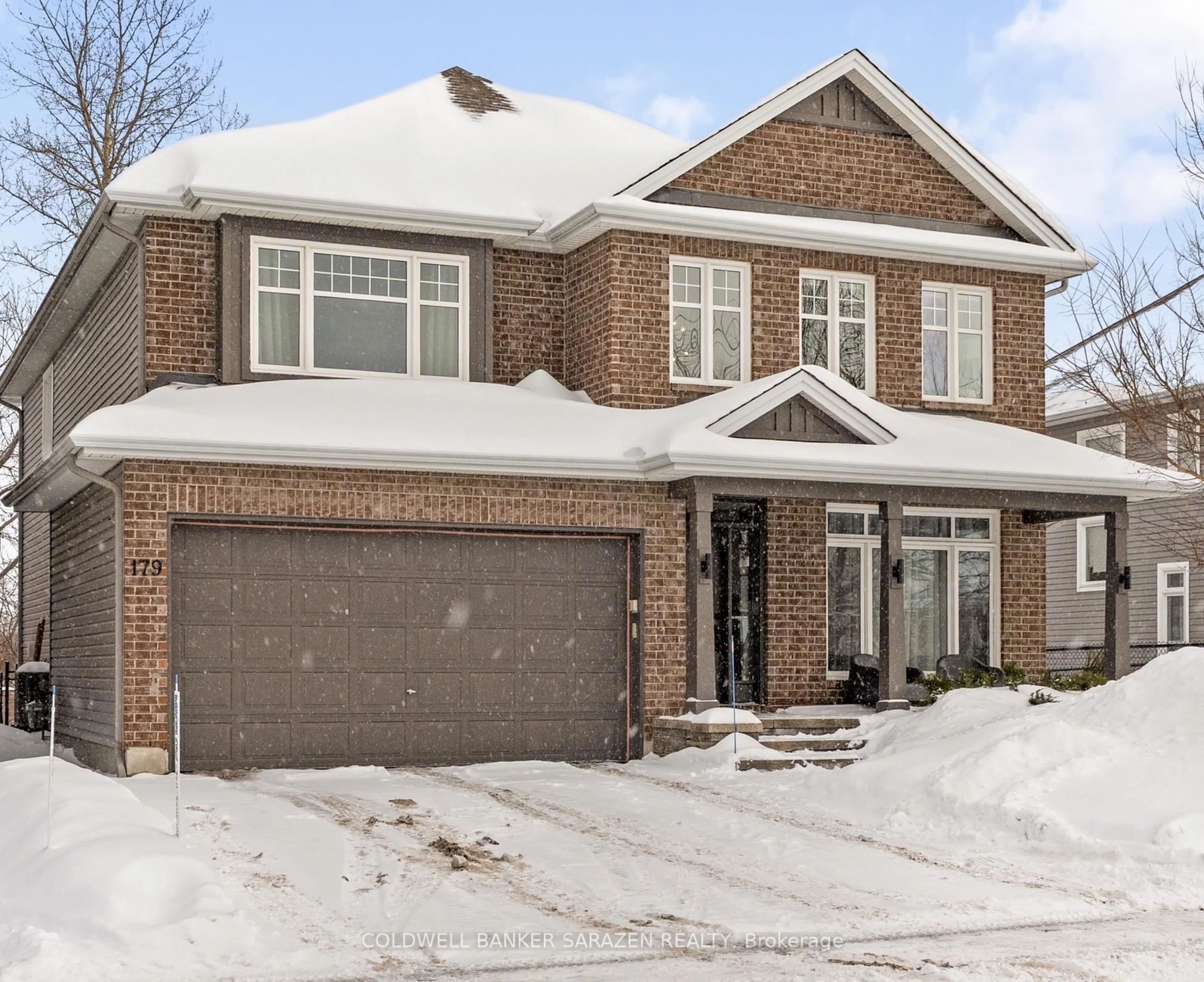 Home with brick exterior material, street for 179 Gracewood Cres, Ottawa Ontario K1T 0J3