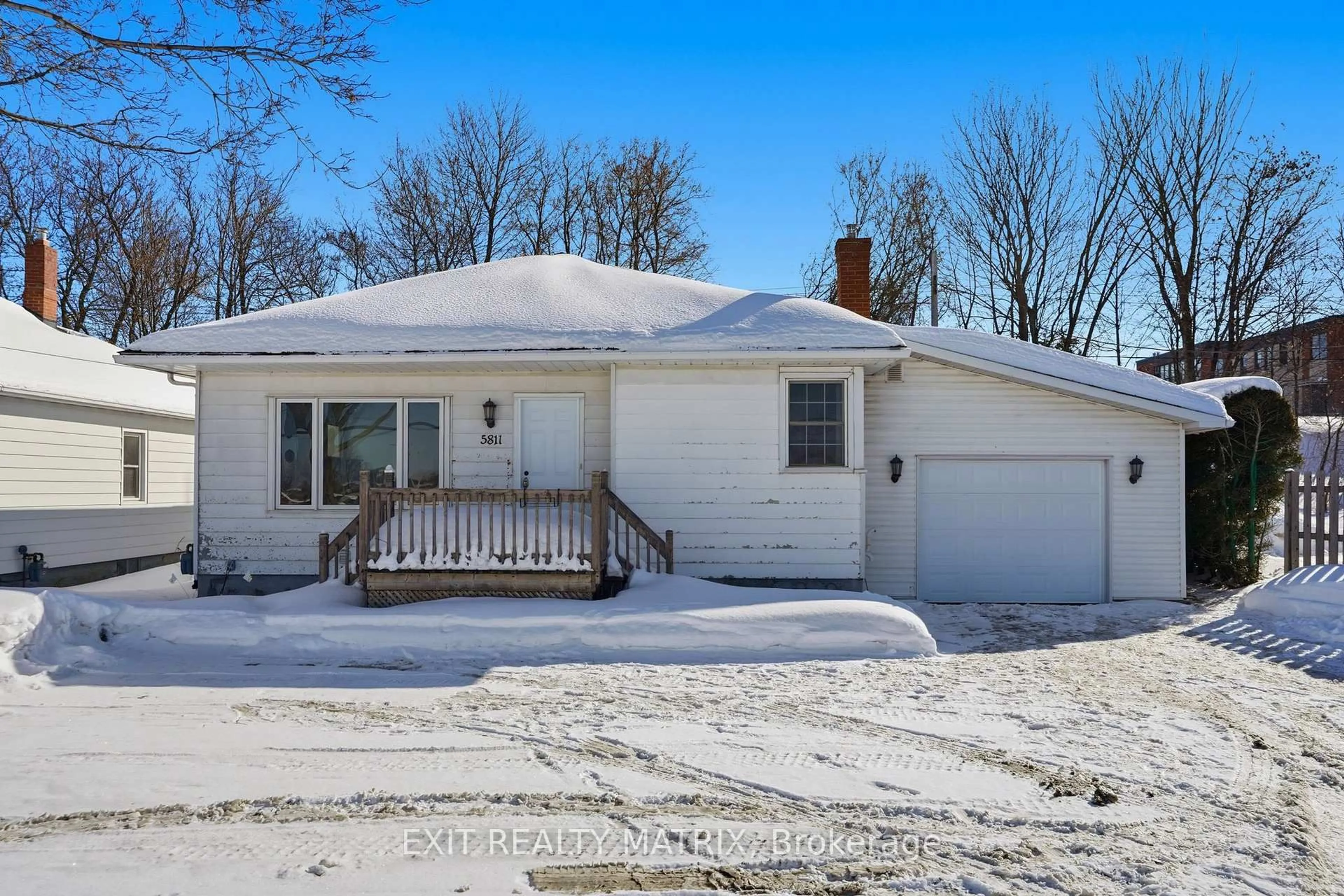 A pic from outside/outdoor area/front of a property/back of a property/a pic from drone, street for 5811 Highway 34 Rd, Champlain Ontario K0B 1R0