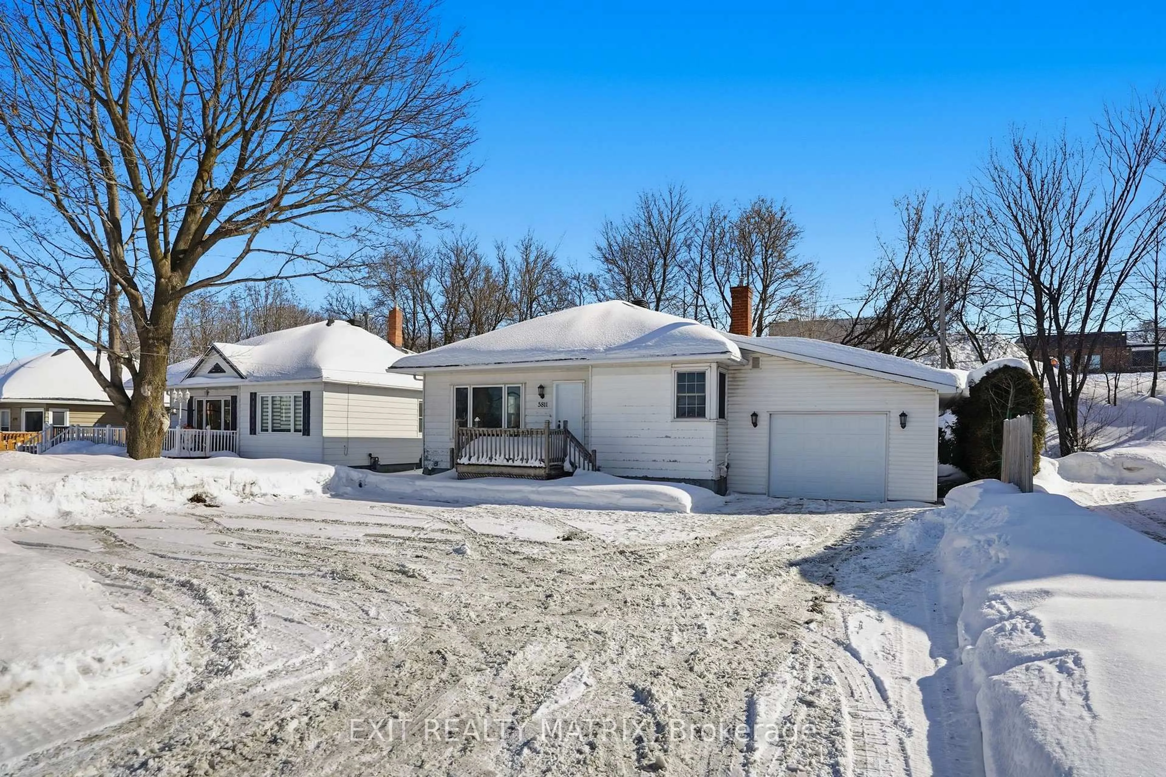 A pic from outside/outdoor area/front of a property/back of a property/a pic from drone, street for 5811 Highway 34 Rd, Champlain Ontario K0B 1R0