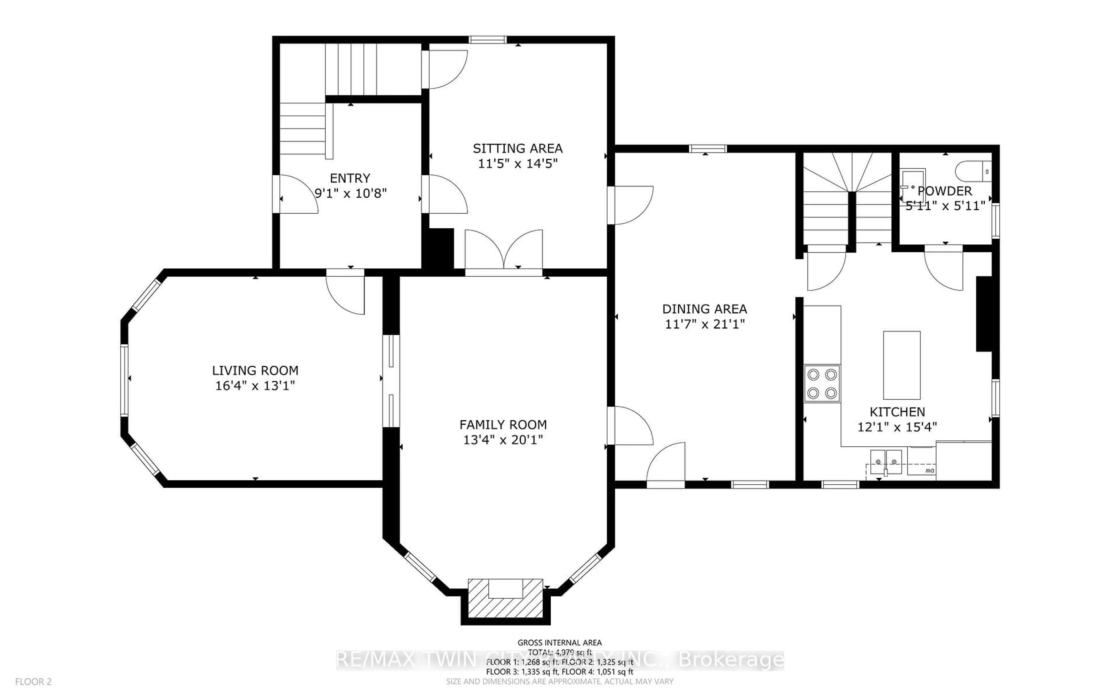 Floor plan for 4 Sherman St, Chatham-Kent Ontario N0P 2K0