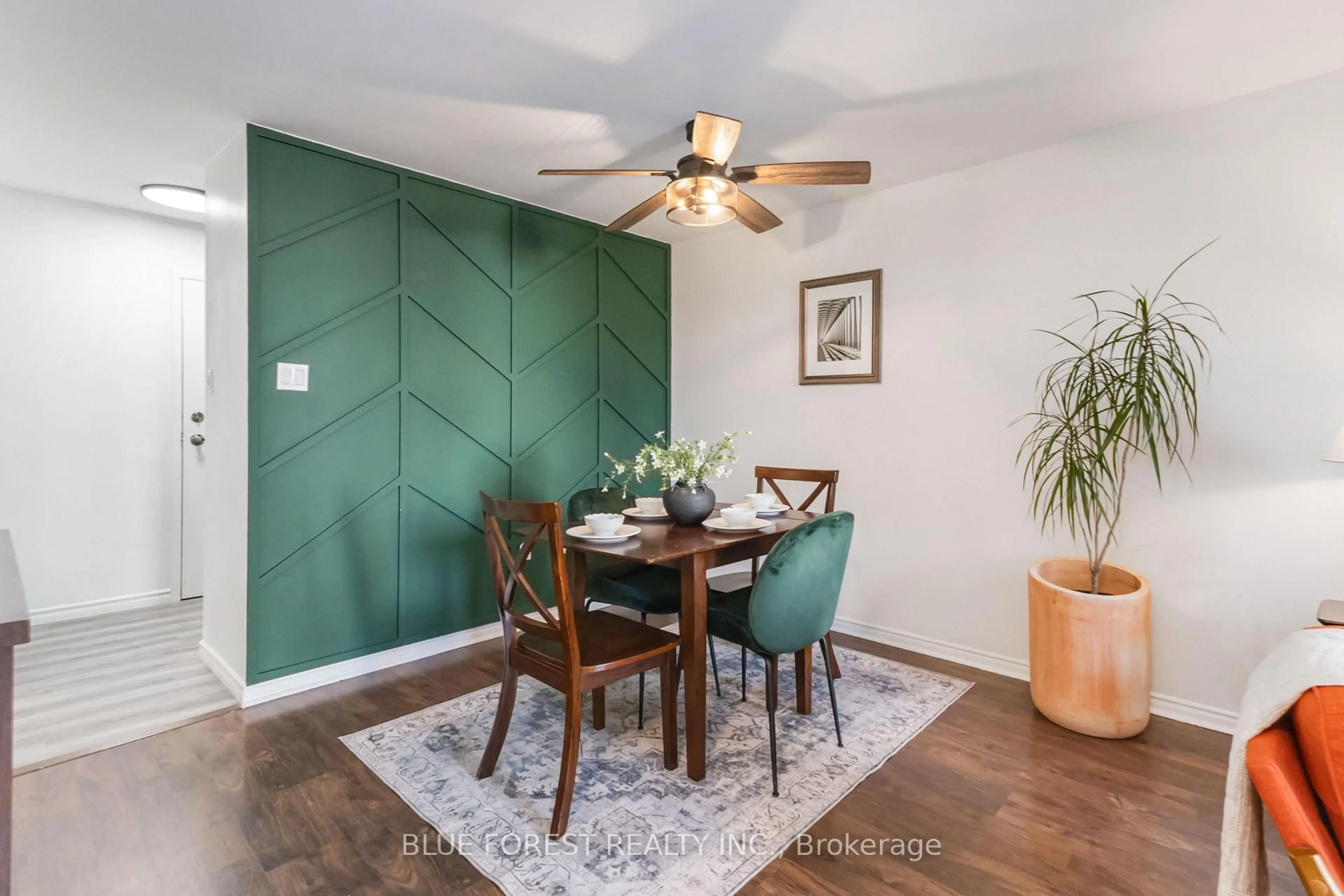 Dining room, unknown for 75 Huxley St #503, London South Ontario N6J 4W7