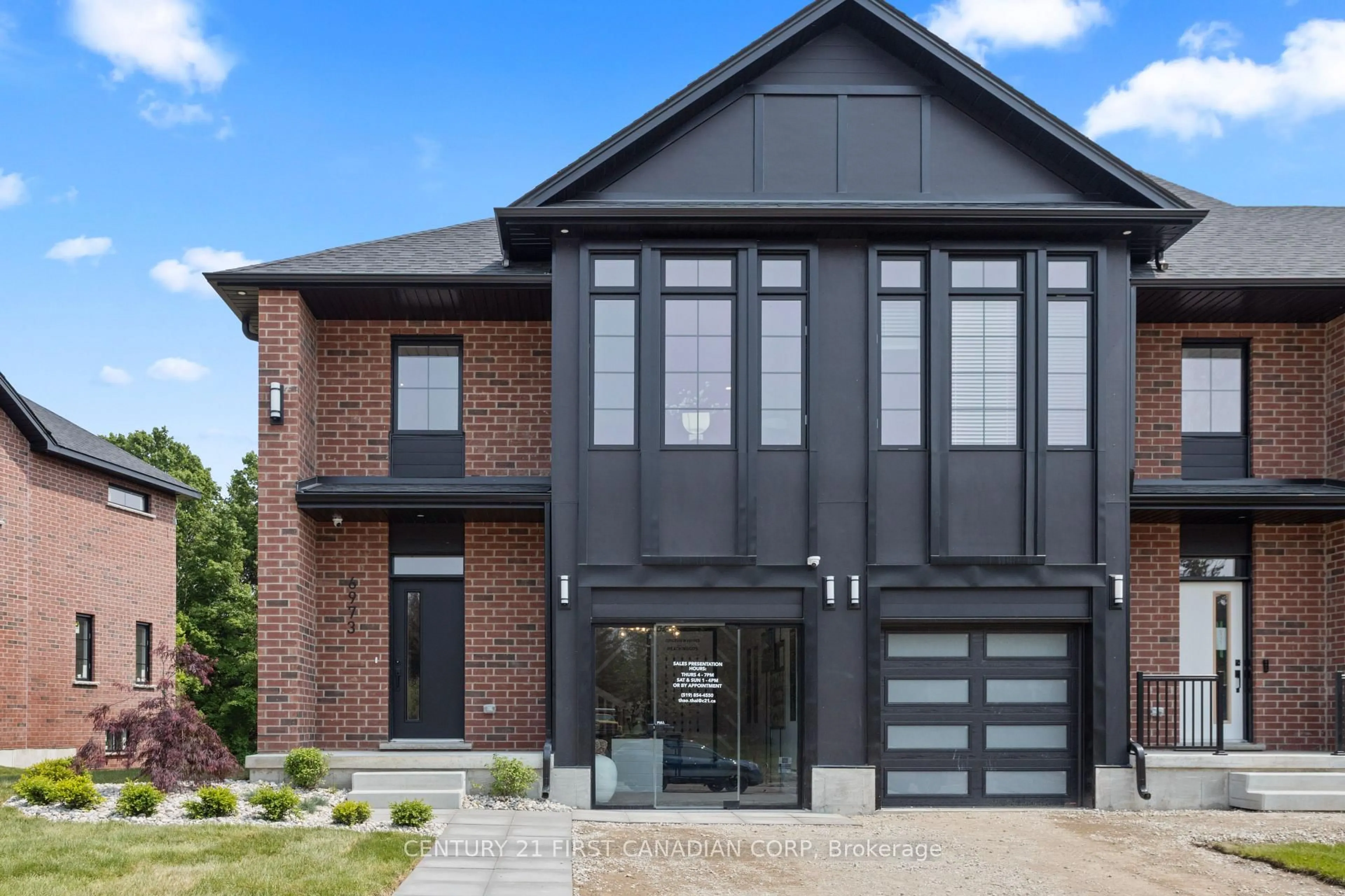 Home with brick exterior material, street for 6973 Heathwoods Ave, London South Ontario N6P 1H3