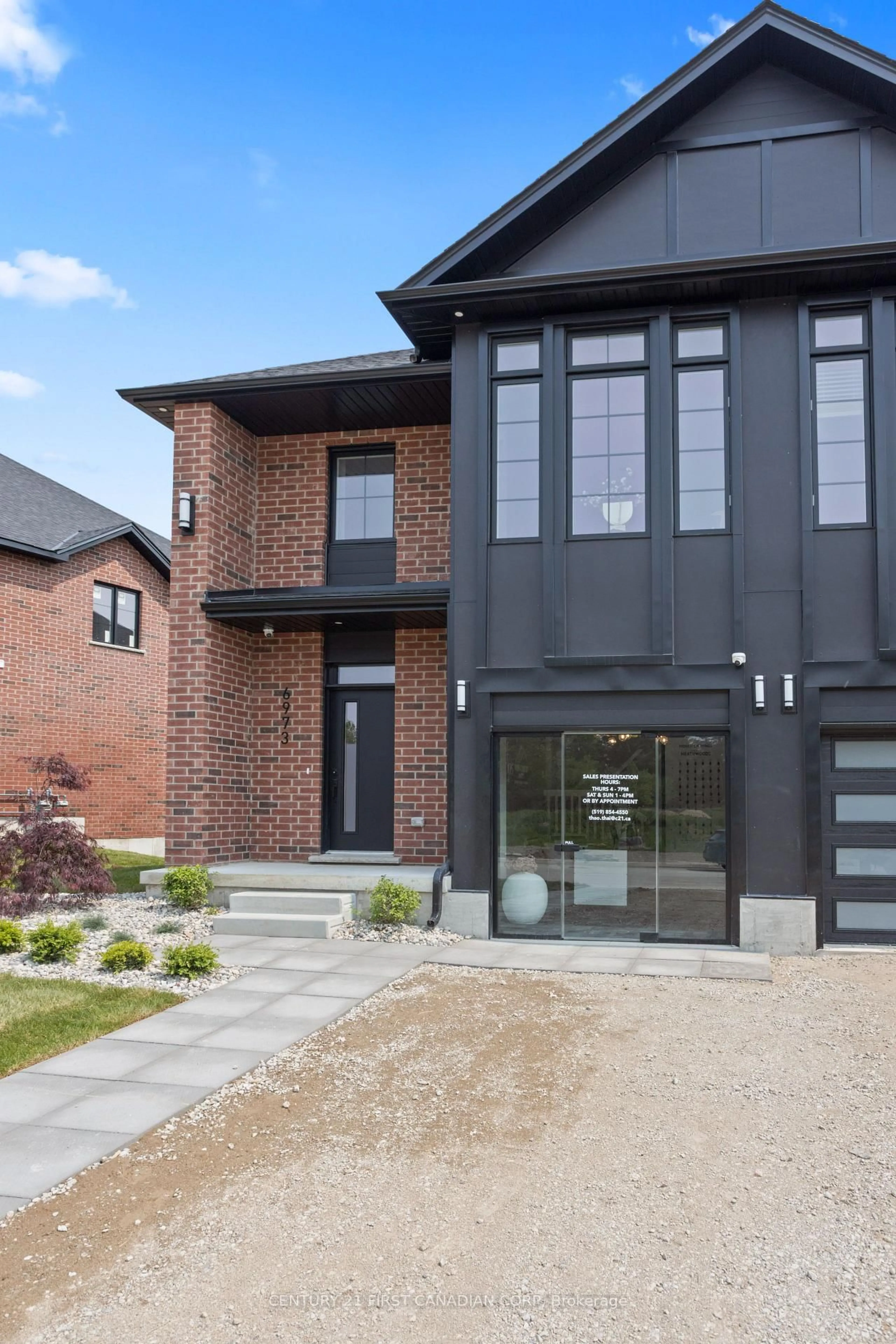 Home with brick exterior material, street for 6973 Heathwoods Ave, London South Ontario N6P 1H3