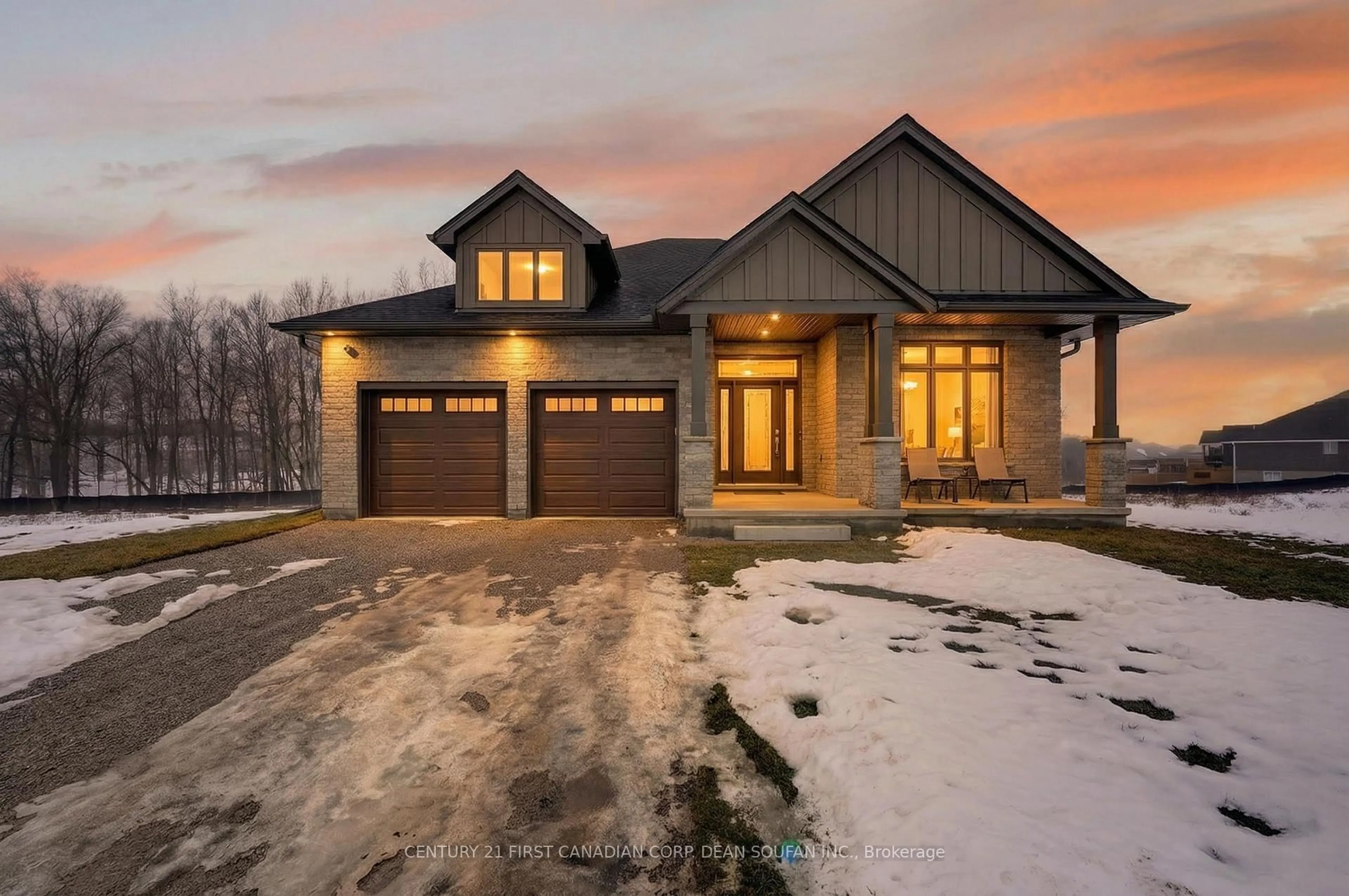 Home with brick exterior material, street for 44 Muirfield Dr, St. Thomas Ontario N5R 0R9