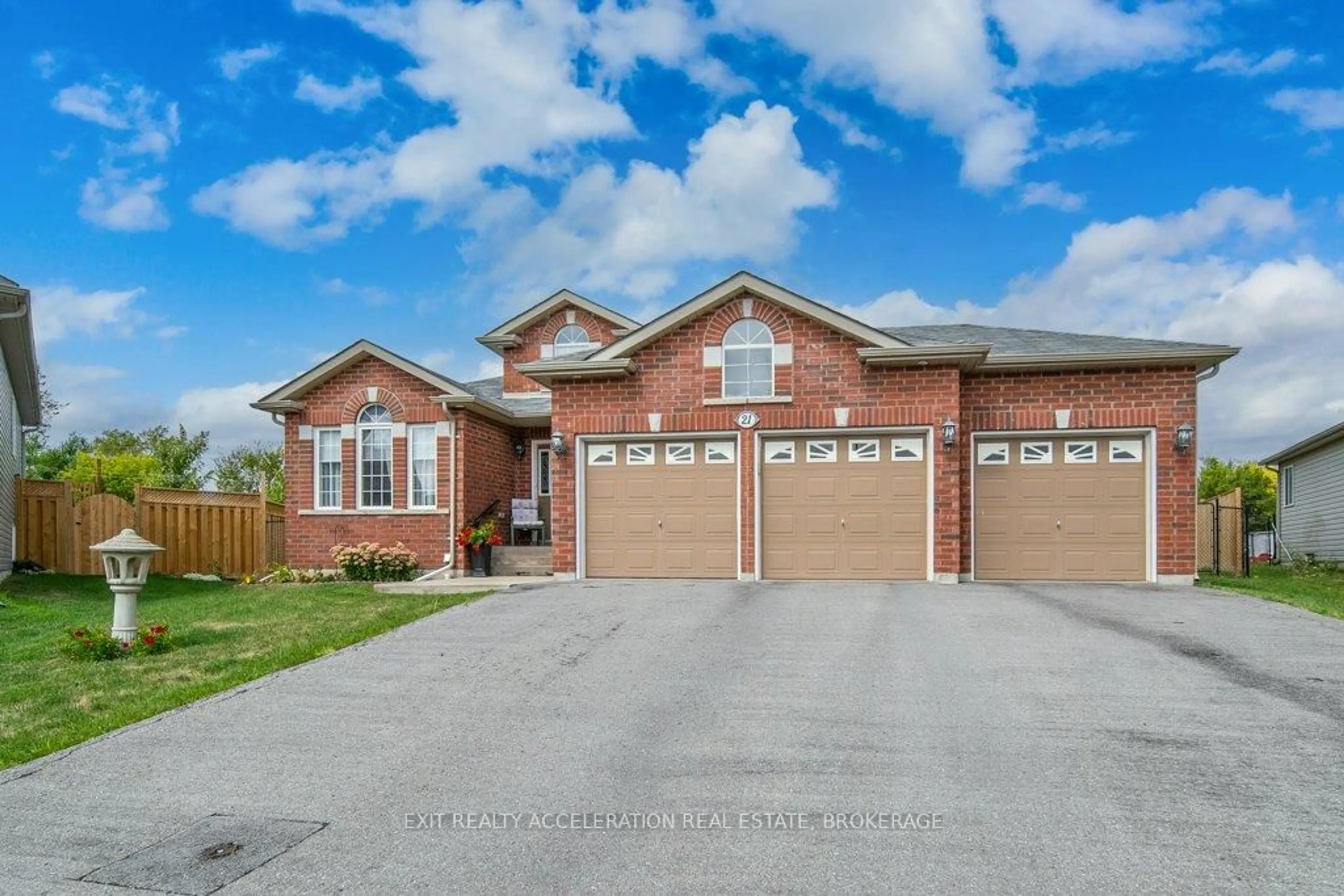 Home with brick exterior material, street for 21 Kanvers Way, Greater Napanee Ontario K7R 3X6