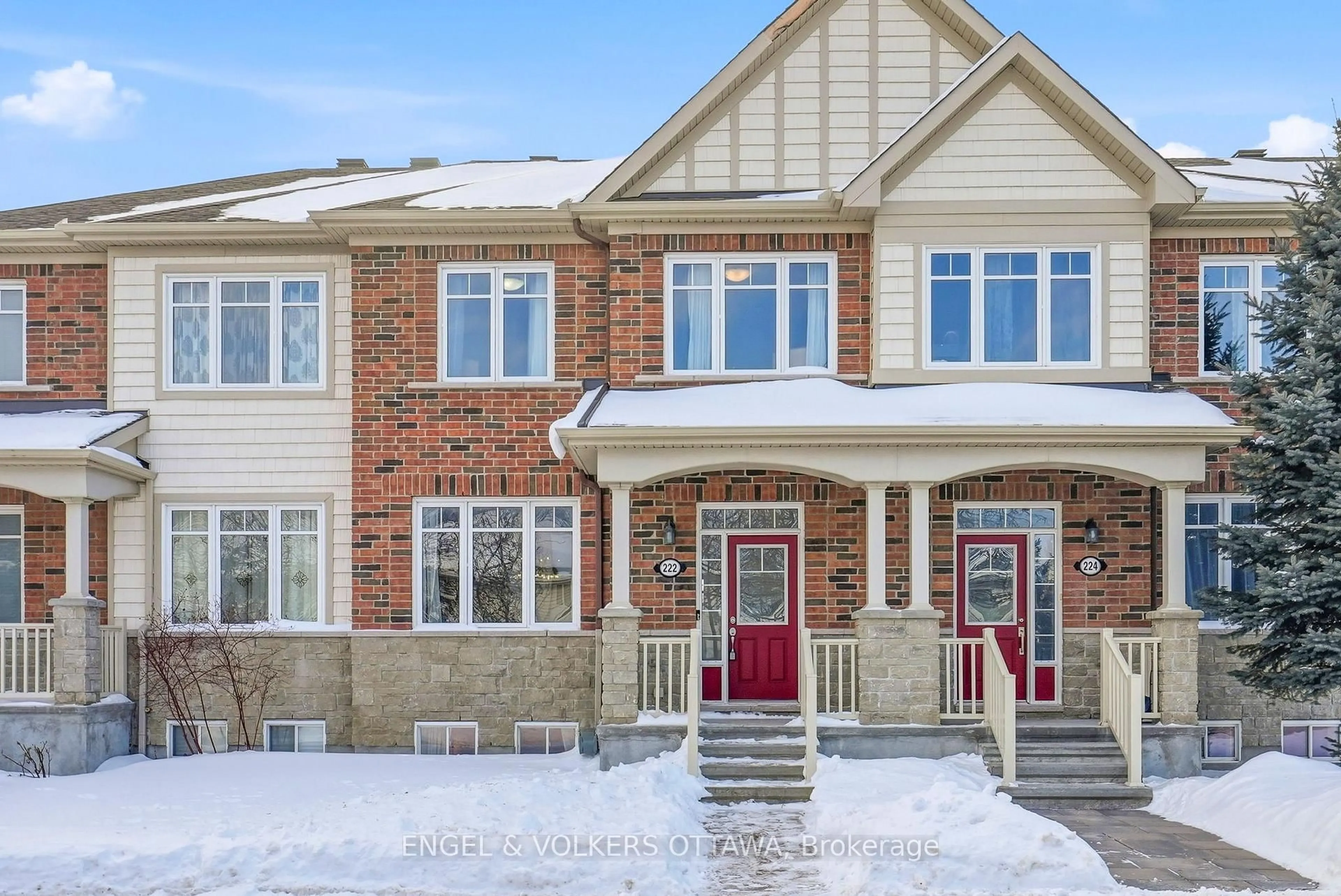 Home with brick exterior material, street for 222 Longfields Dr, Ottawa Ontario K2J 5Y7