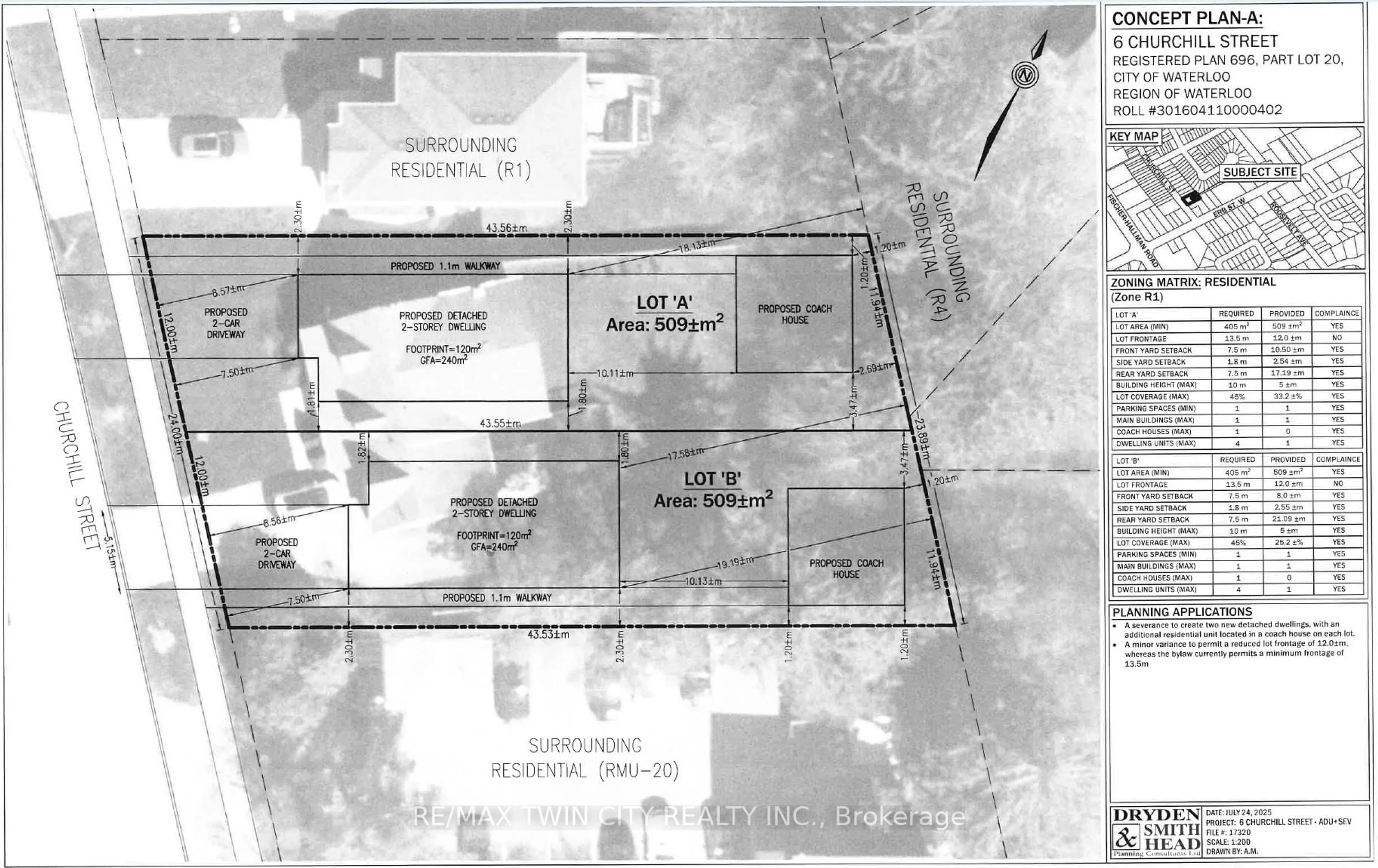 Floor plan for 6 Churchill St, Waterloo Ontario N2L 2X2