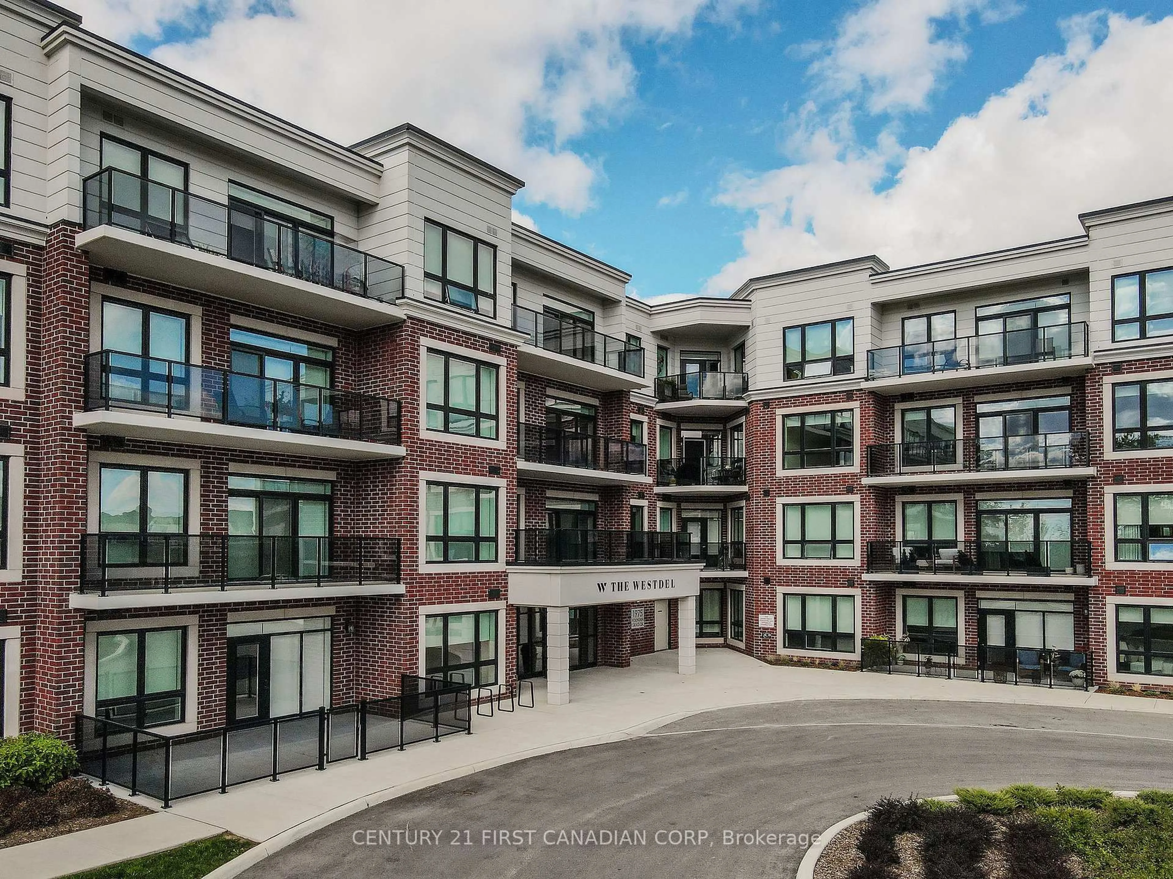 A pic from outside/outdoor area/front of a property/back of a property/a pic from drone, unknown for 1975 FOUNTAIN GRASS Dr #106, London South Ontario N6K 4P9