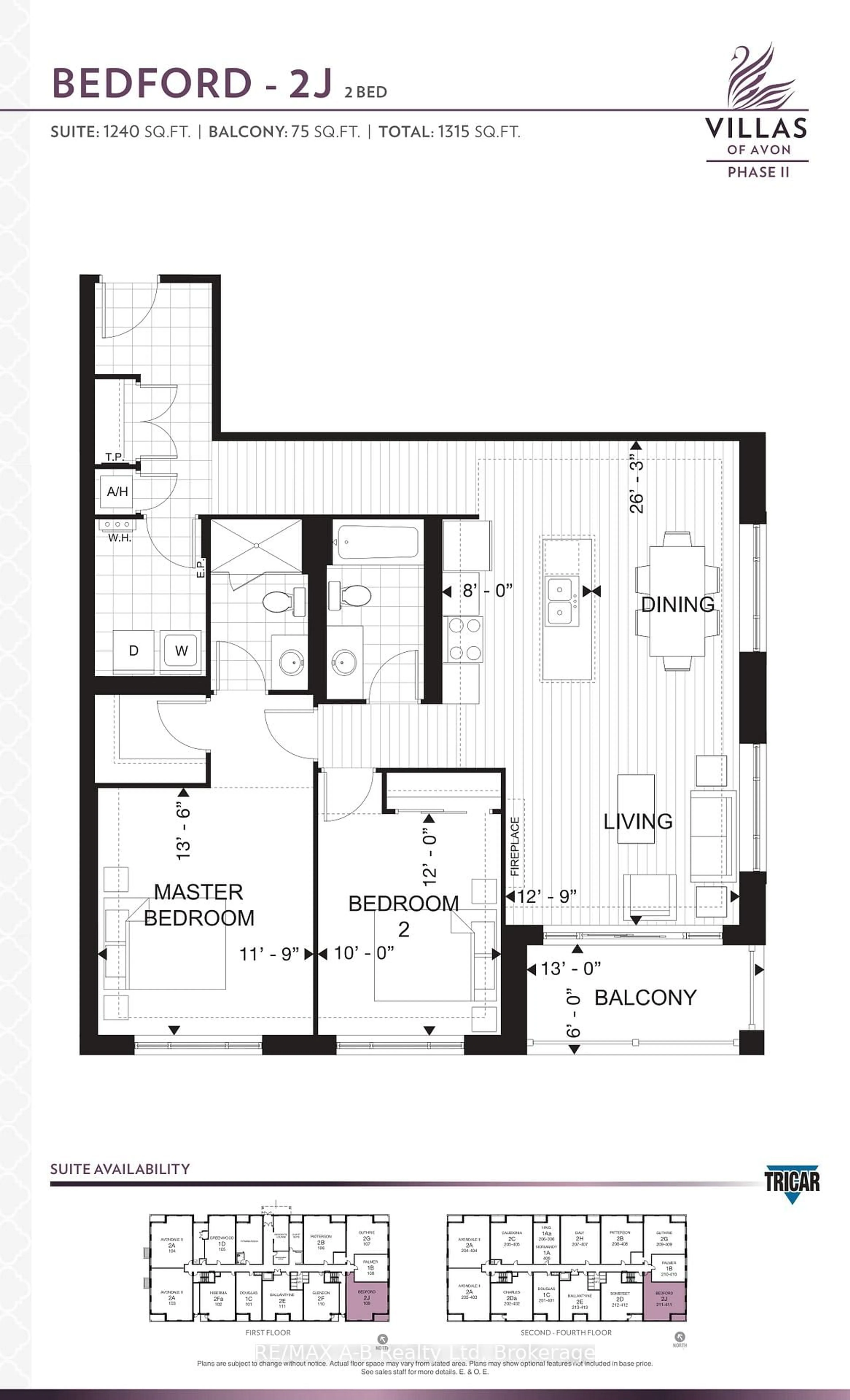 Floor plan for 235 John St #109, Stratford Ontario N5A 0H9