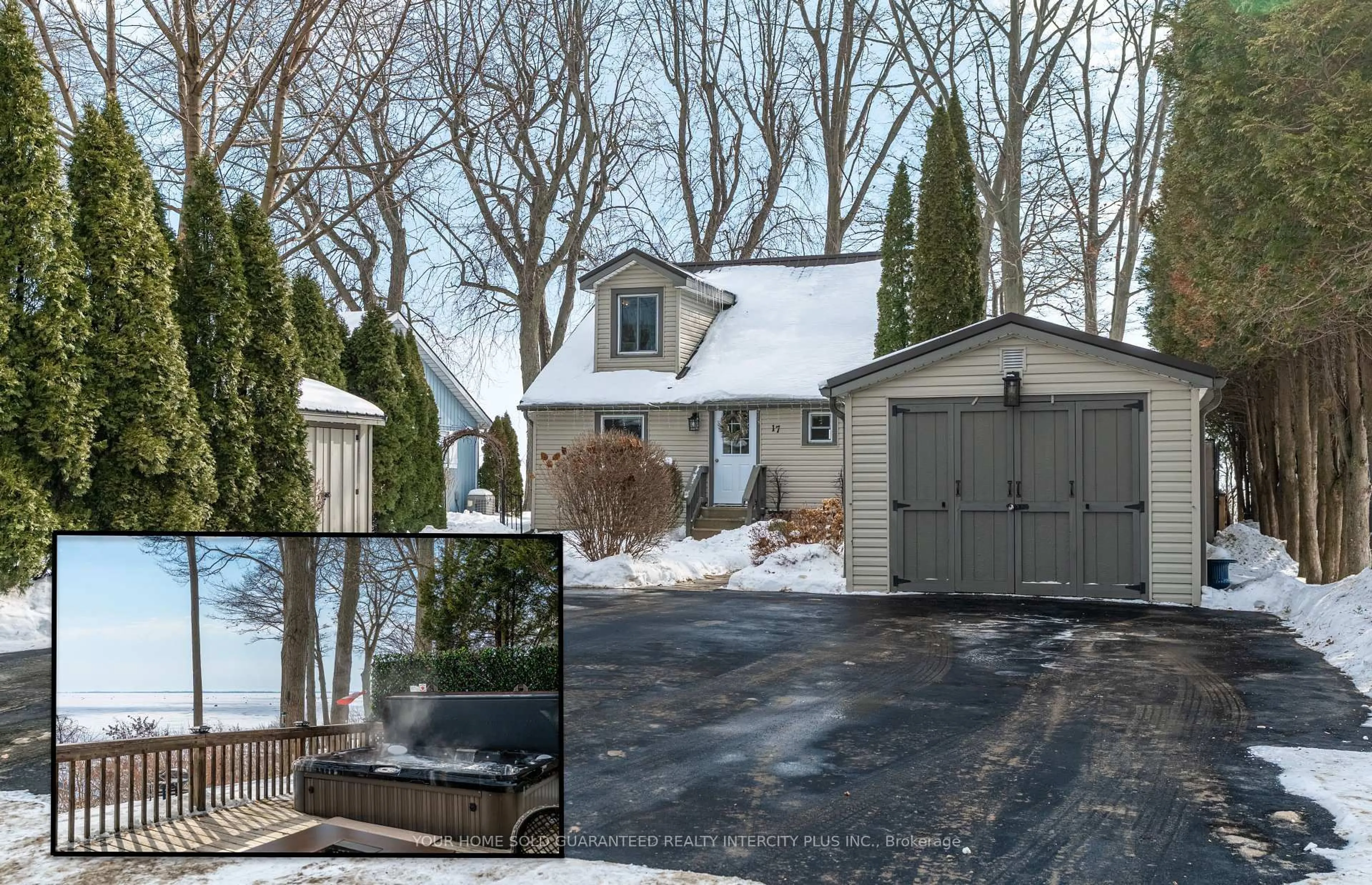 Home with vinyl exterior material, water/lake/river/ocean view for 17 Bee St, Norfolk Ontario N0E 1P0