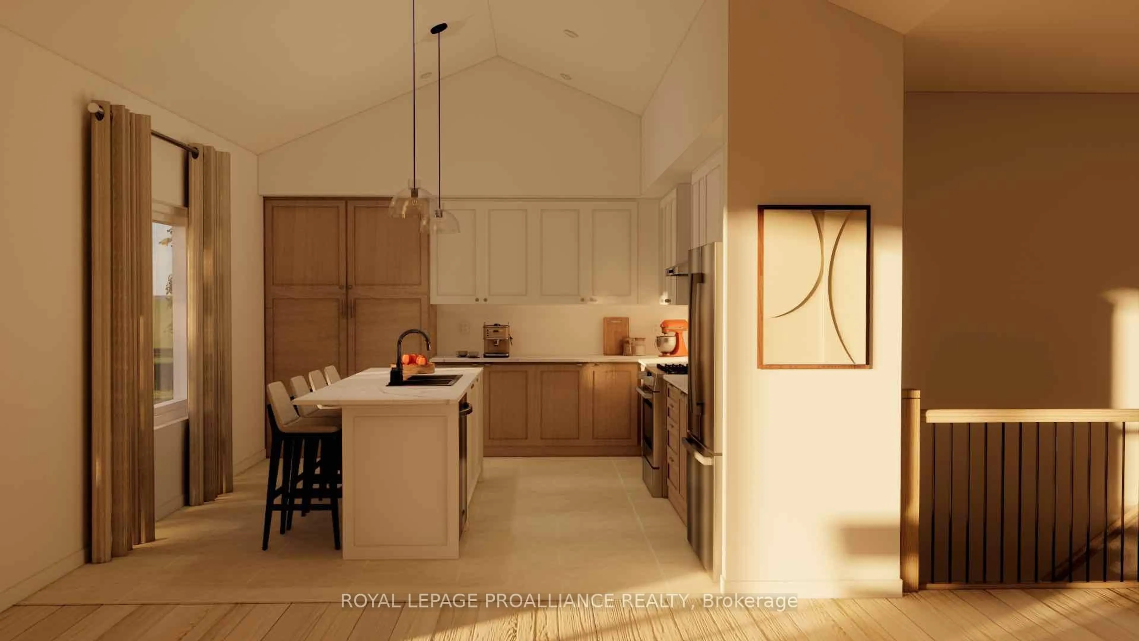 Contemporary kitchen, ceramic/tile floor for Lot 5 Vista View Dr, Alnwick/Haldimand Ontario K0K 2G0