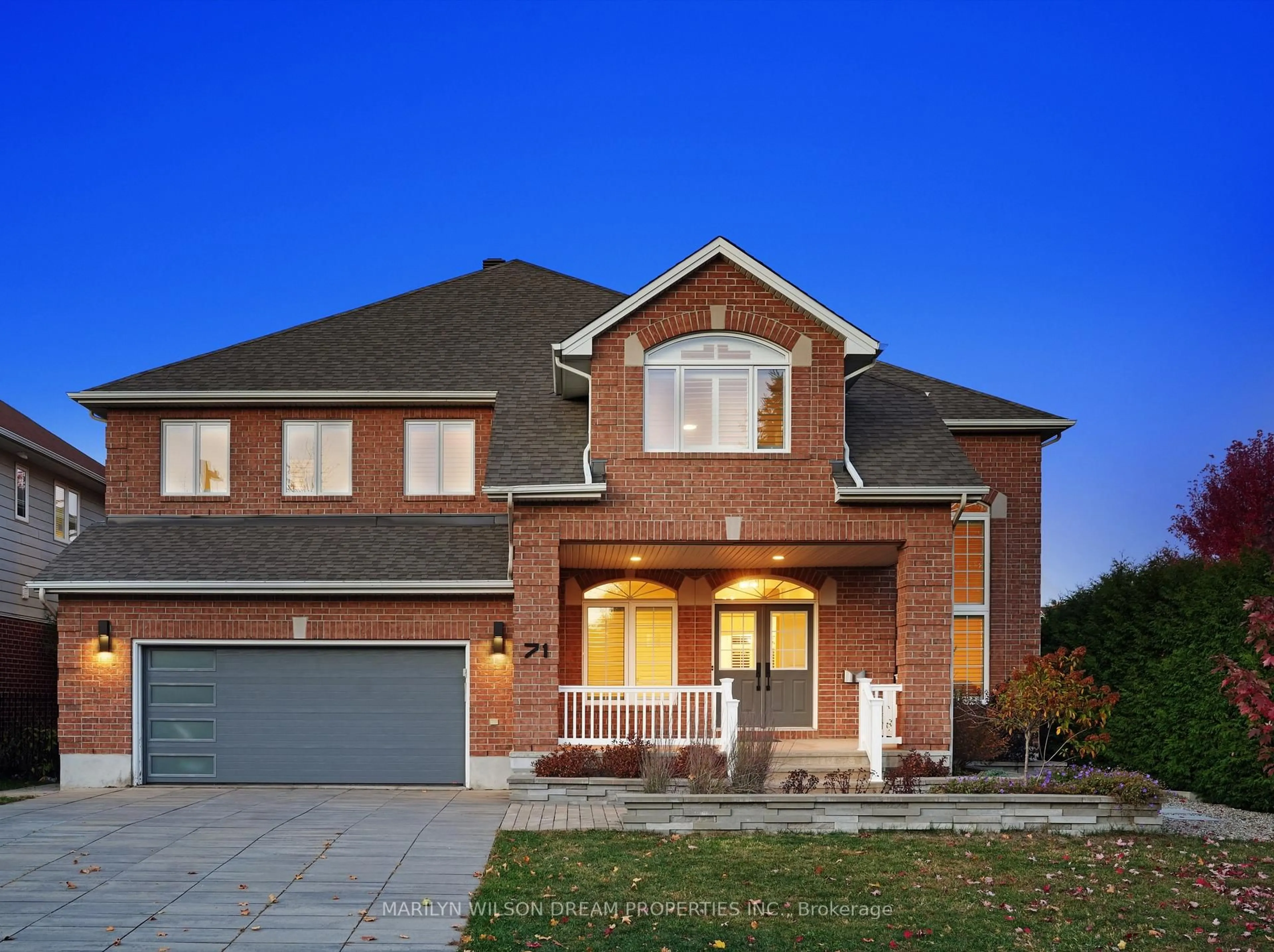 Home with brick exterior material, street for 71 Manning Crt, Ottawa Ontario K2K 3N2