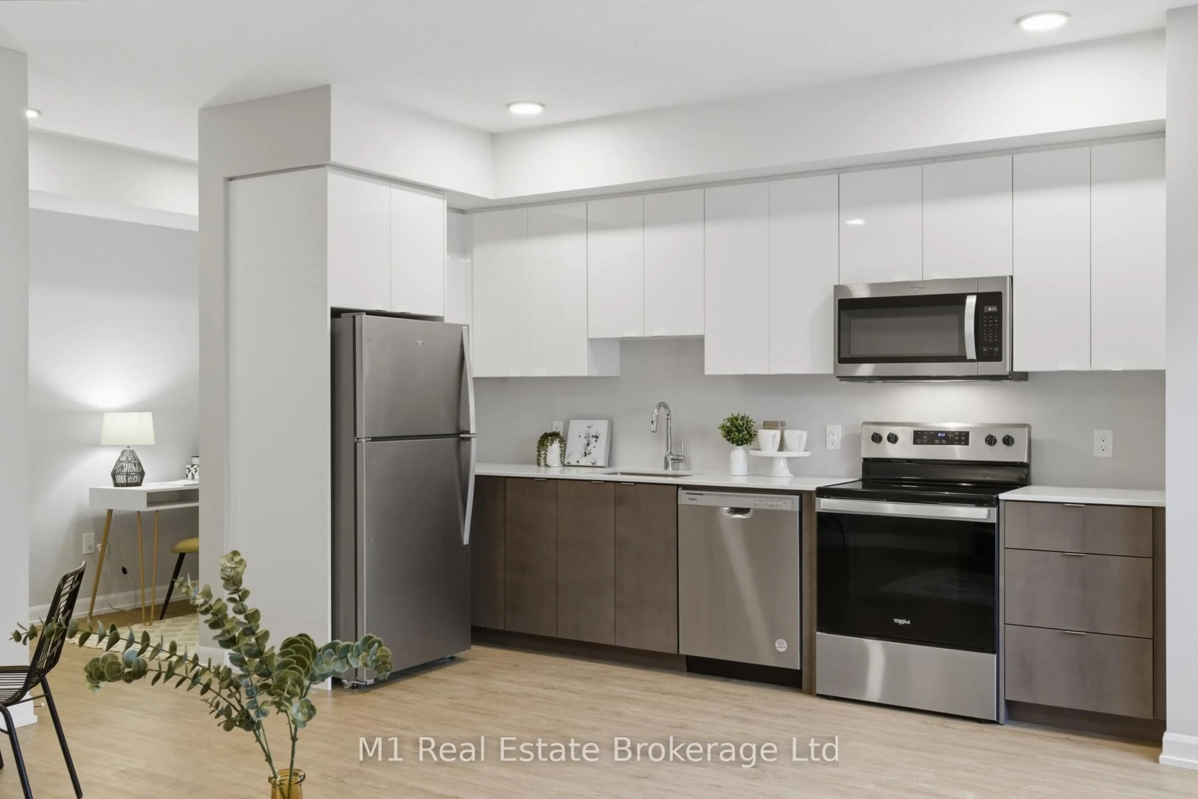 Standard kitchen, unknown for 708 Woolwich St #116, Guelph Ontario N1H 3Z1