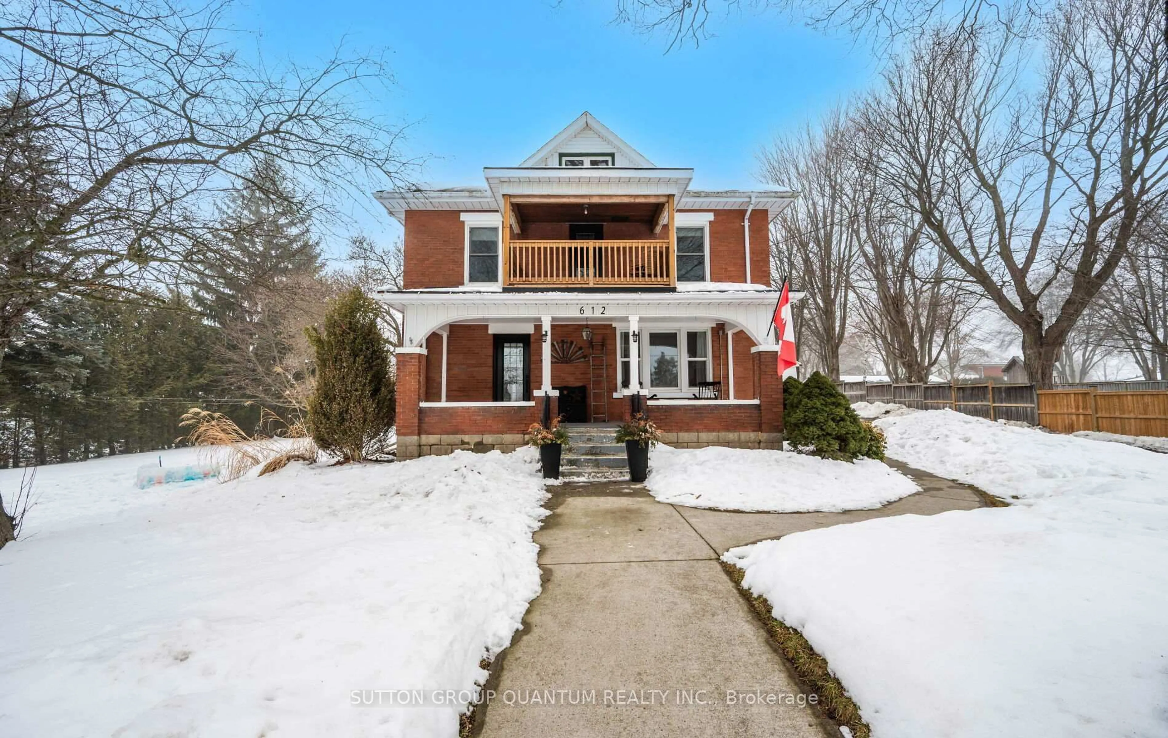 Home with brick exterior material, street for 612 MAIN St, Norwich Ontario N0J 1C0