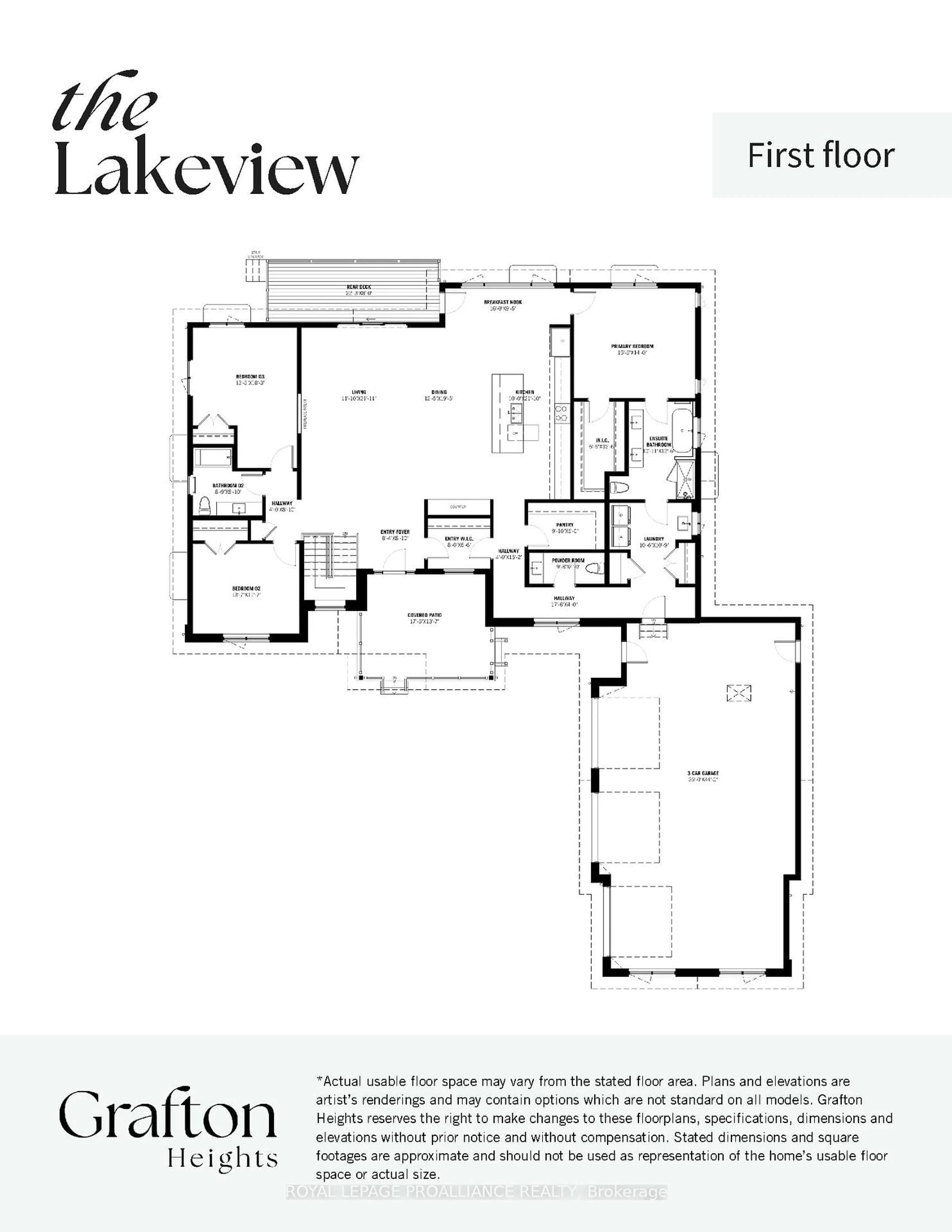 Floor plan for Lot 16 Ridgeline Dr, Alnwick/Haldimand Ontario K0K 2G0