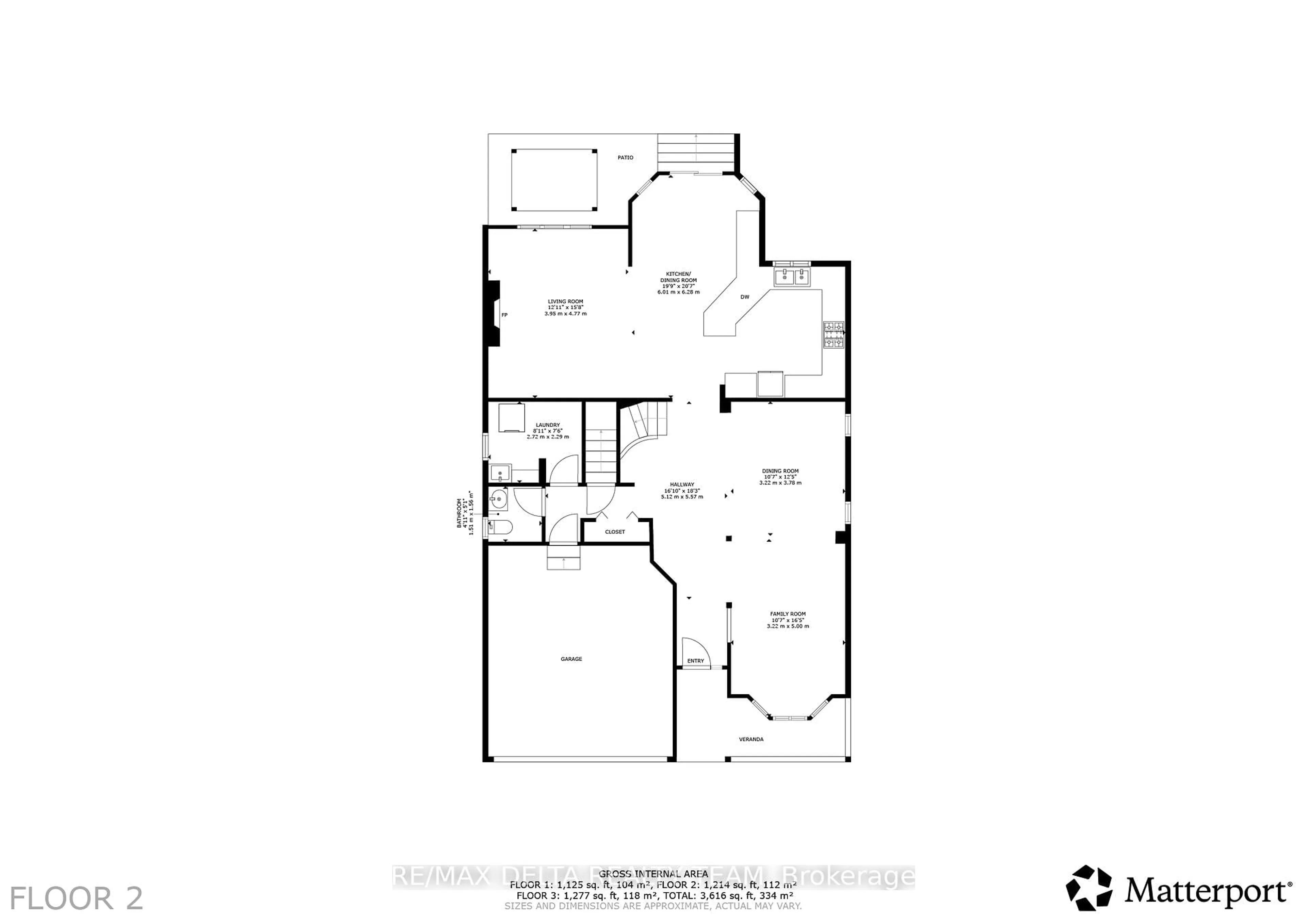 Floor plan for 2224 MERLOT Way, Ottawa Ontario K4A 4S2