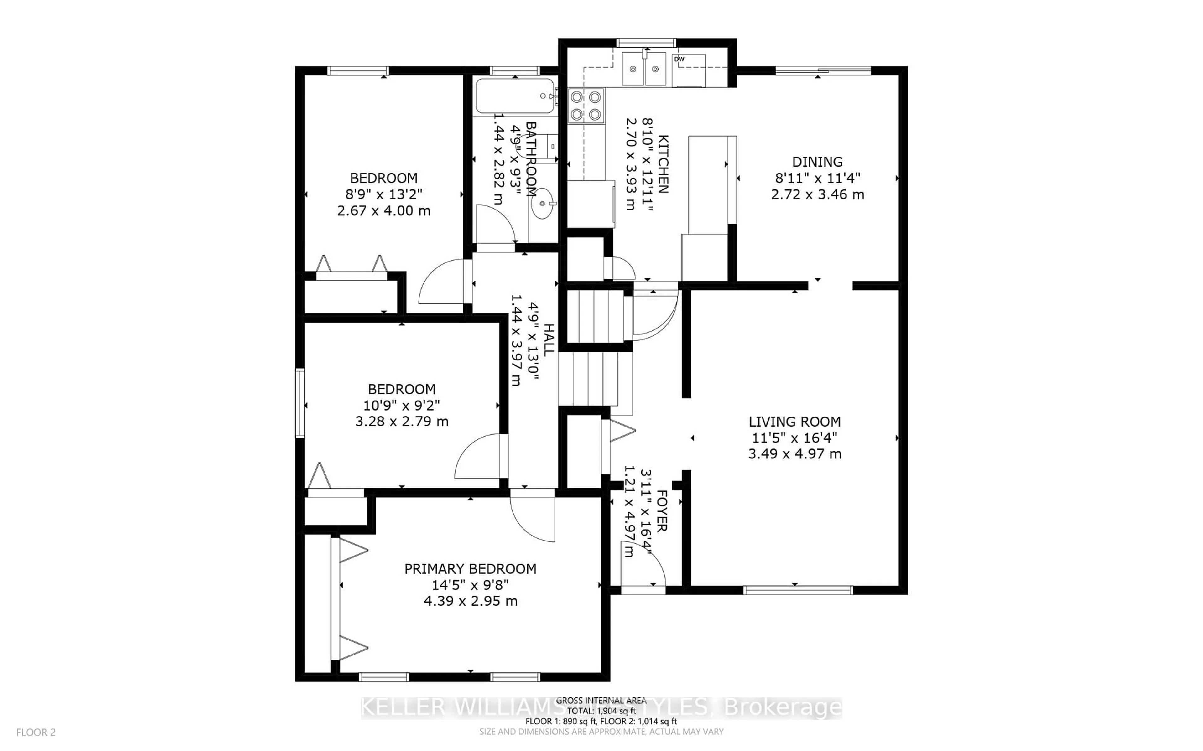 Floor plan for 420 Castlegrove Blvd, London North Ontario N6G 1K6