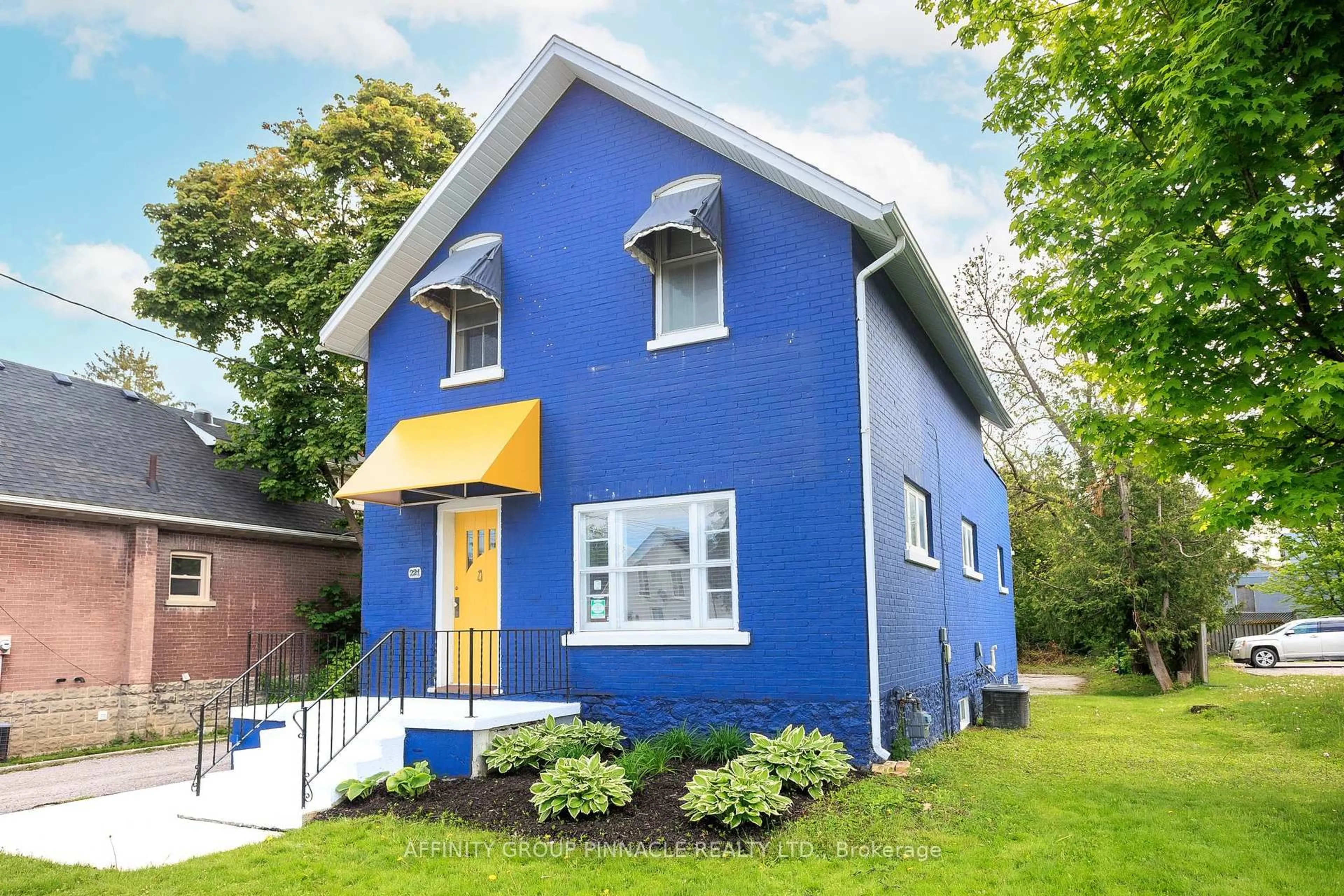 Home with brick exterior material, street for 221 Kent St, Kawartha Lakes Ontario K9V 2Z1