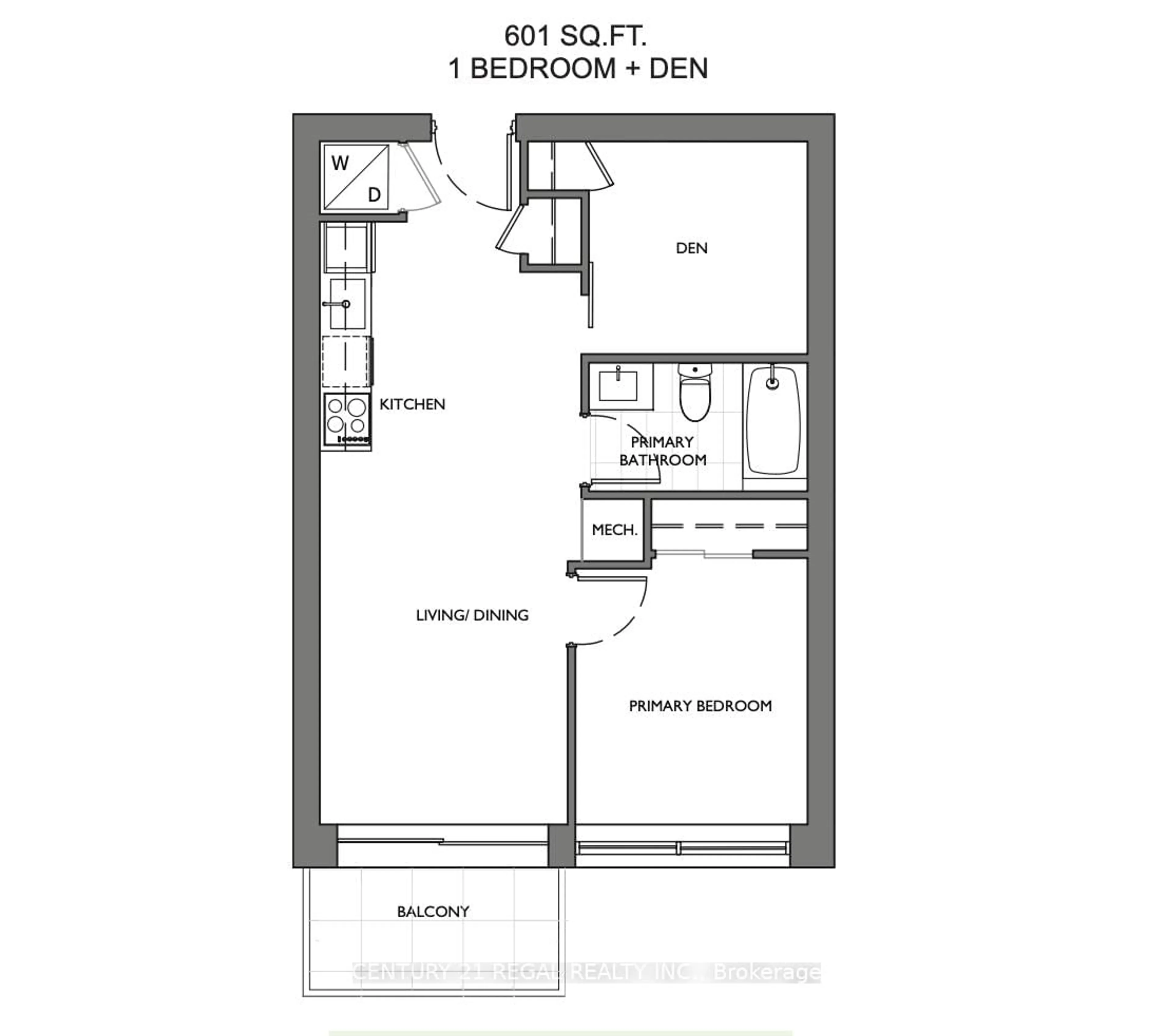 Floor plan for 1217 N Muldrew Lake Rd #510, Out of Area Ontario P1P 1T9